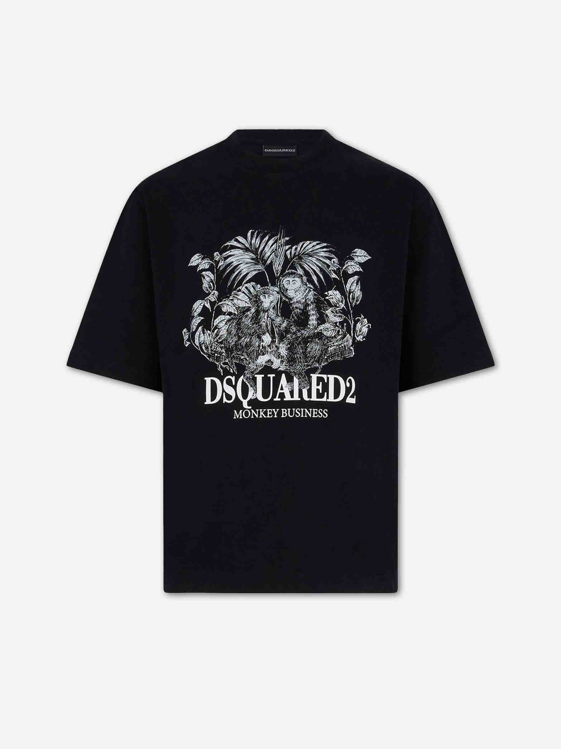 Camiseta Gráfica Algodón