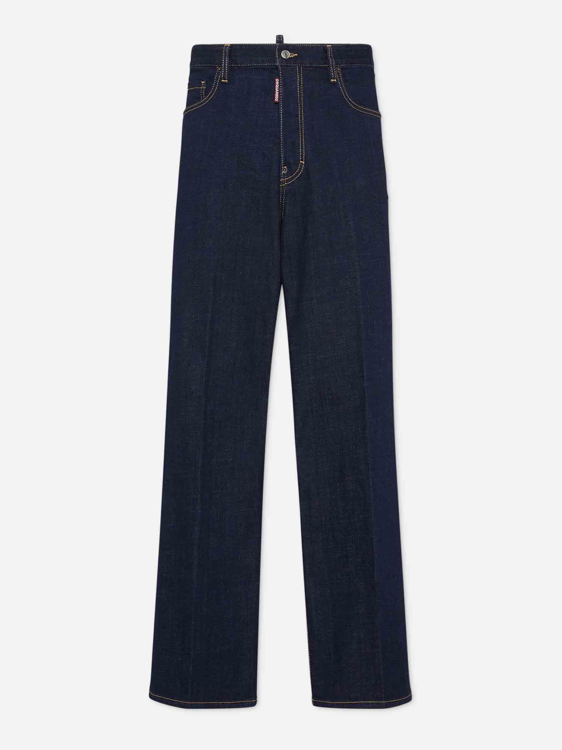 Jeans Anchos Algodón