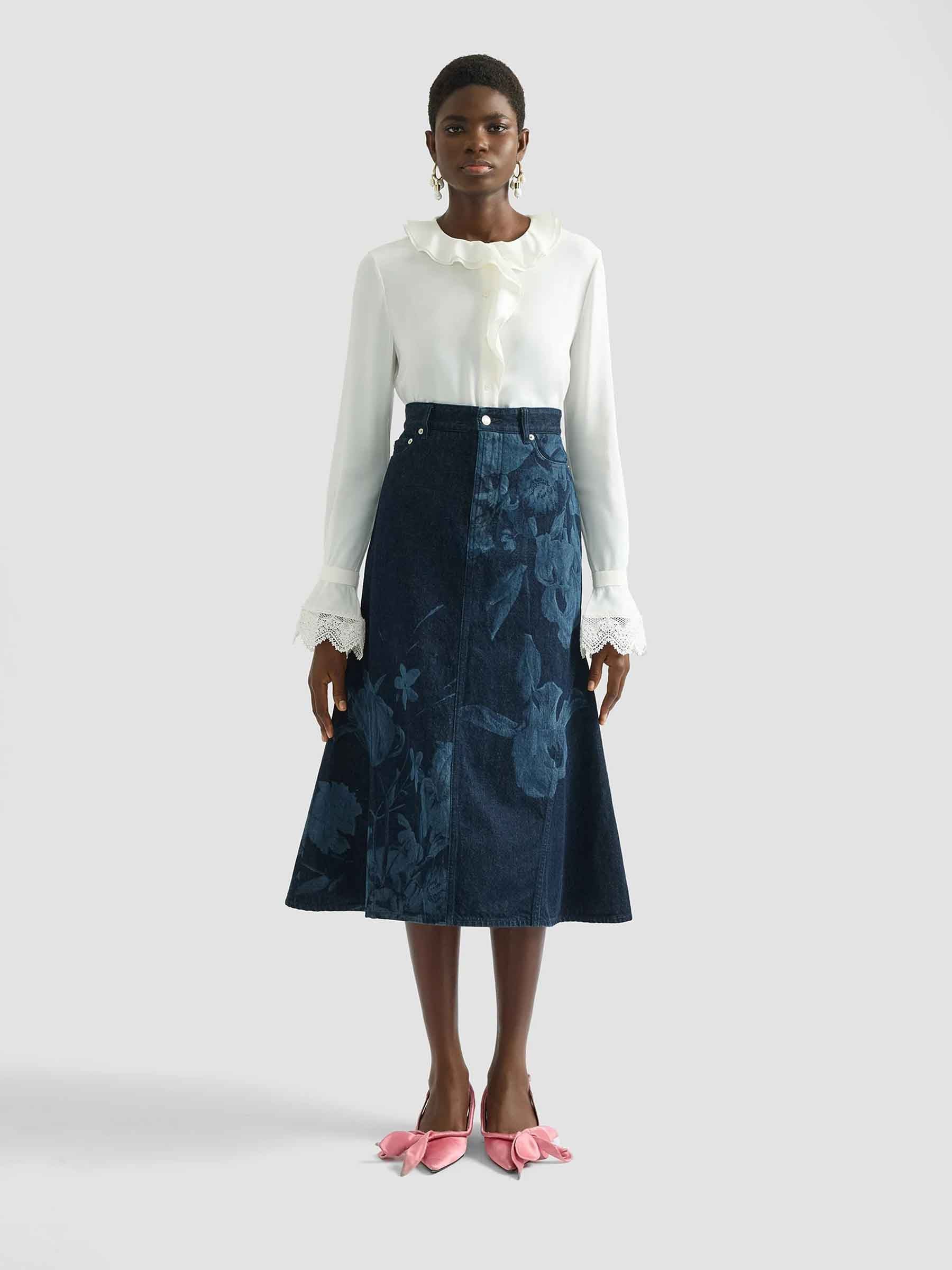Falda Midi Denim - Image 2