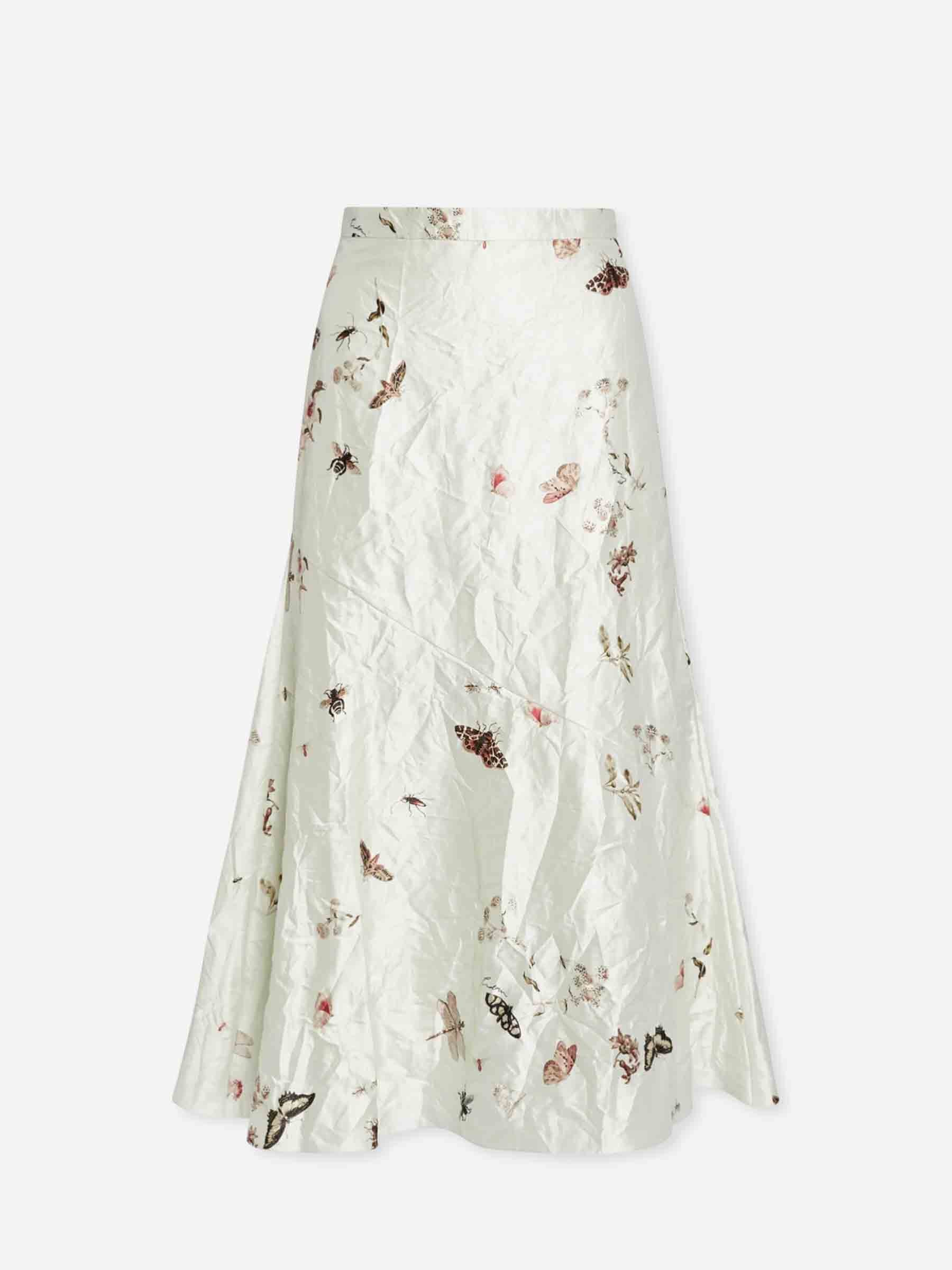 Falda Midi Estampada