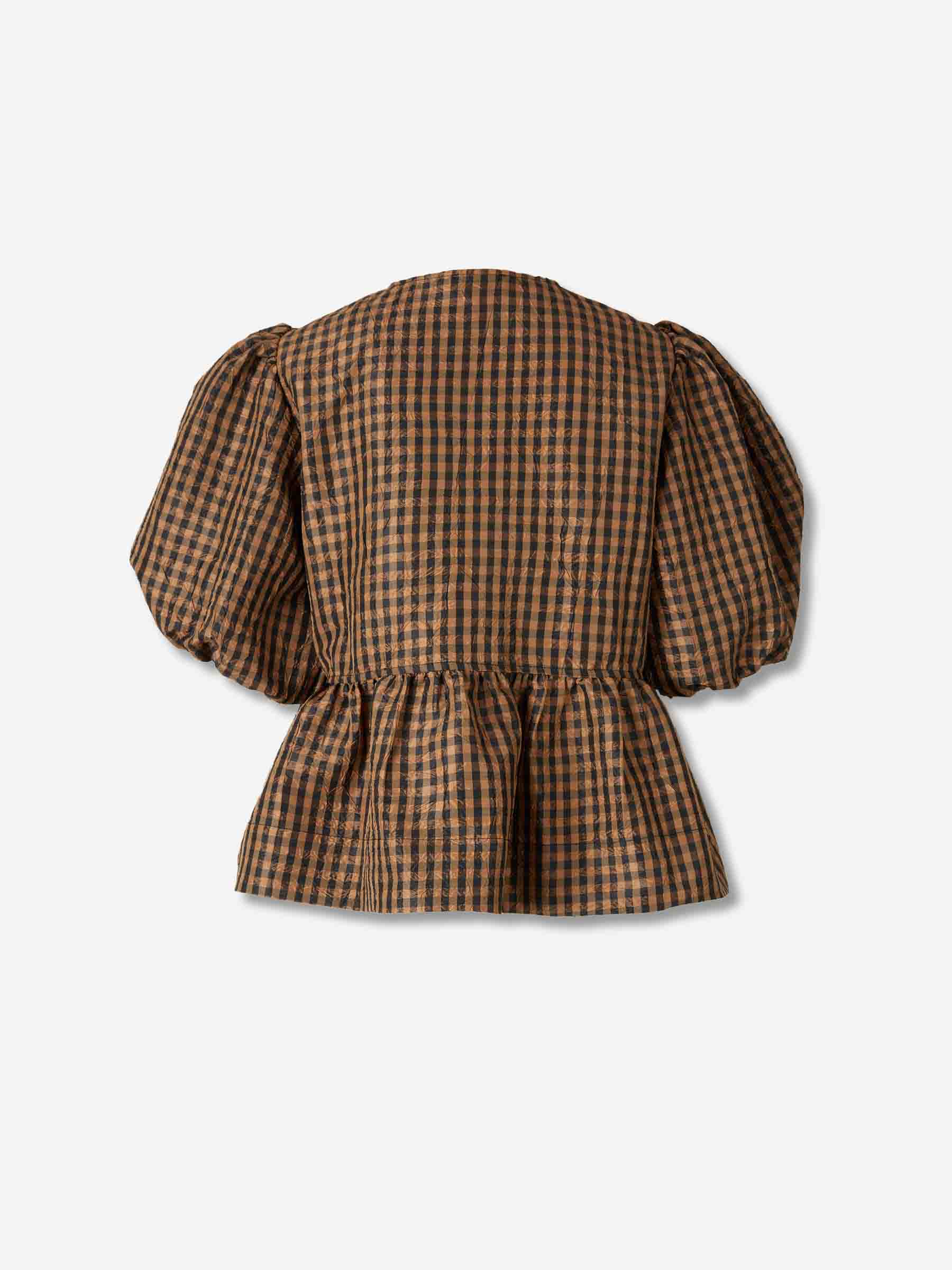 Blusa Cuadros Lazos - Image 2
