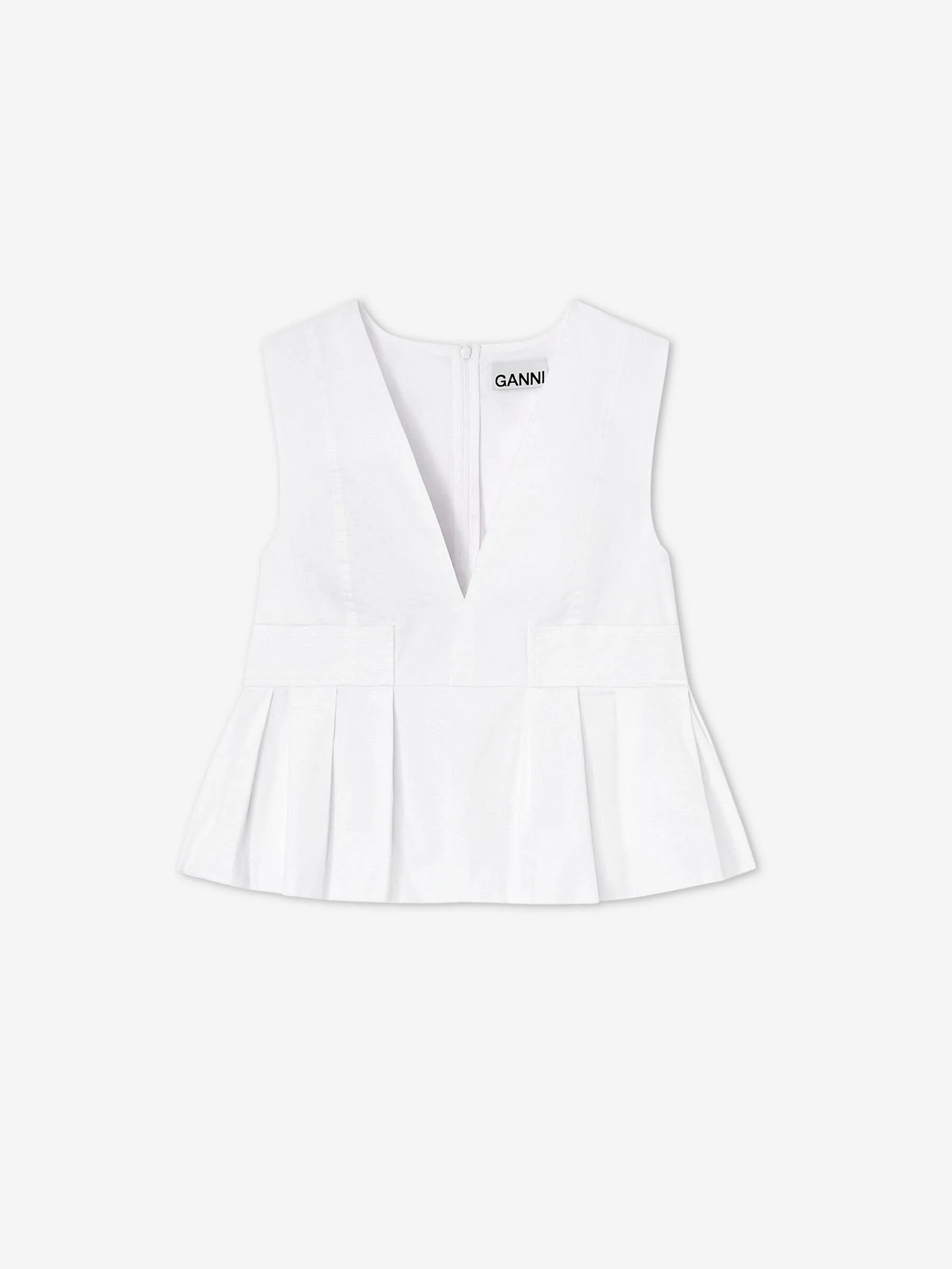 Blusa Péplum algodón