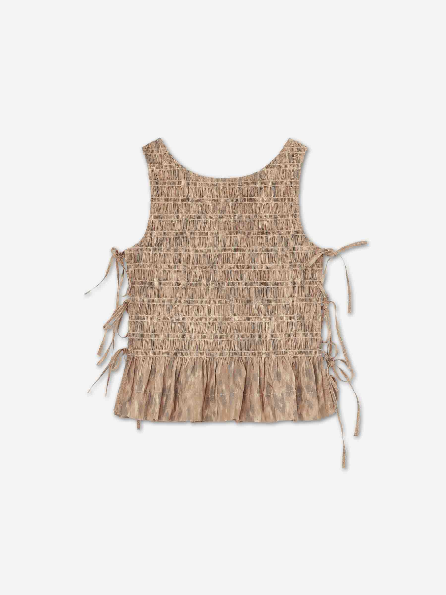 Blusa Péplum algodón