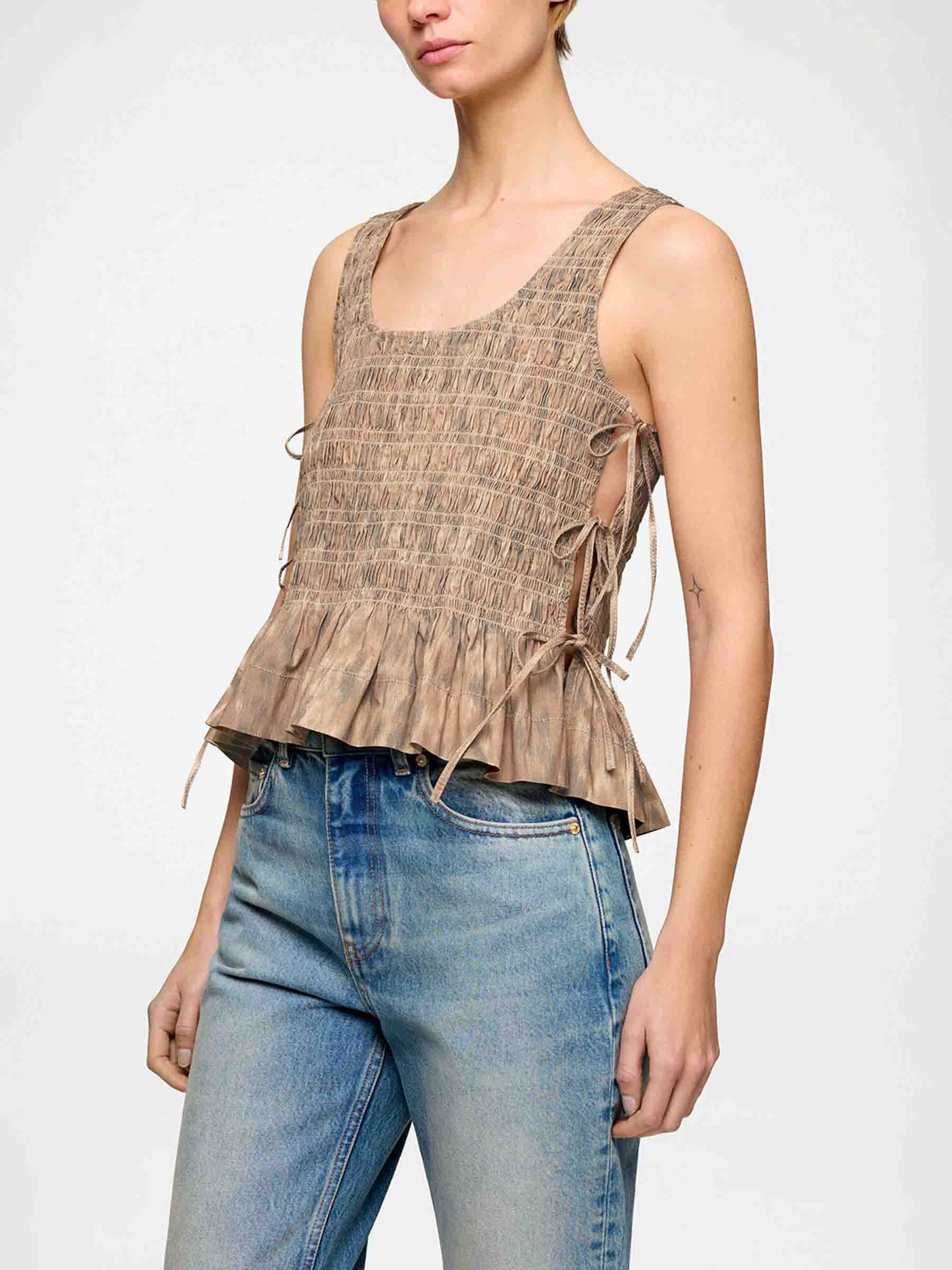 Blusa Péplum algodón - Image 3