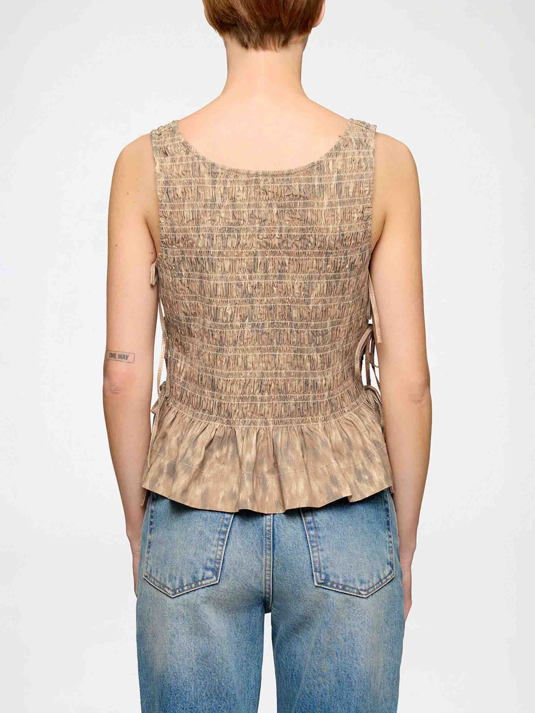 Blusa Péplum algodón - Image 4