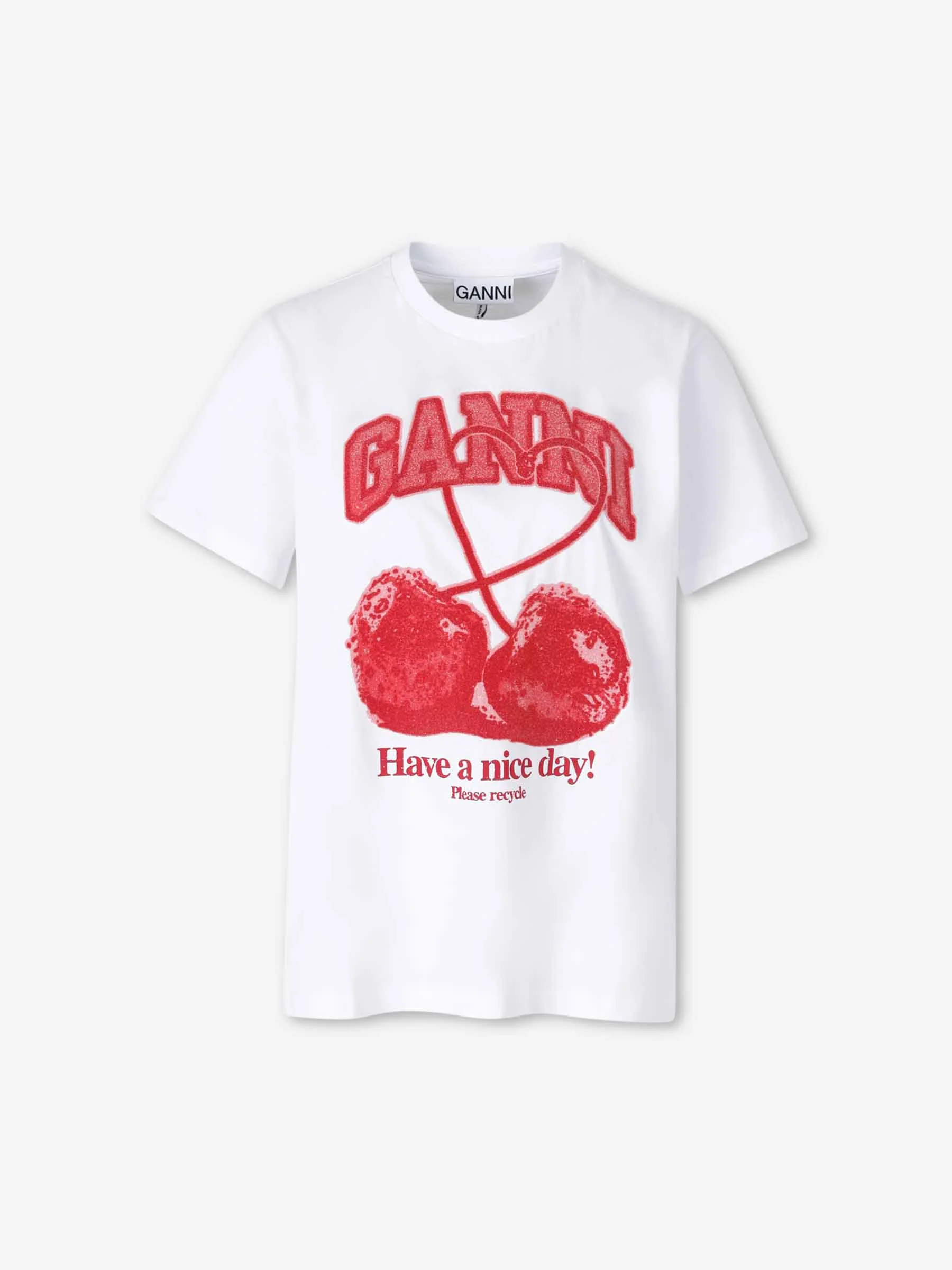 Camiseta Manga Corta Cerezas