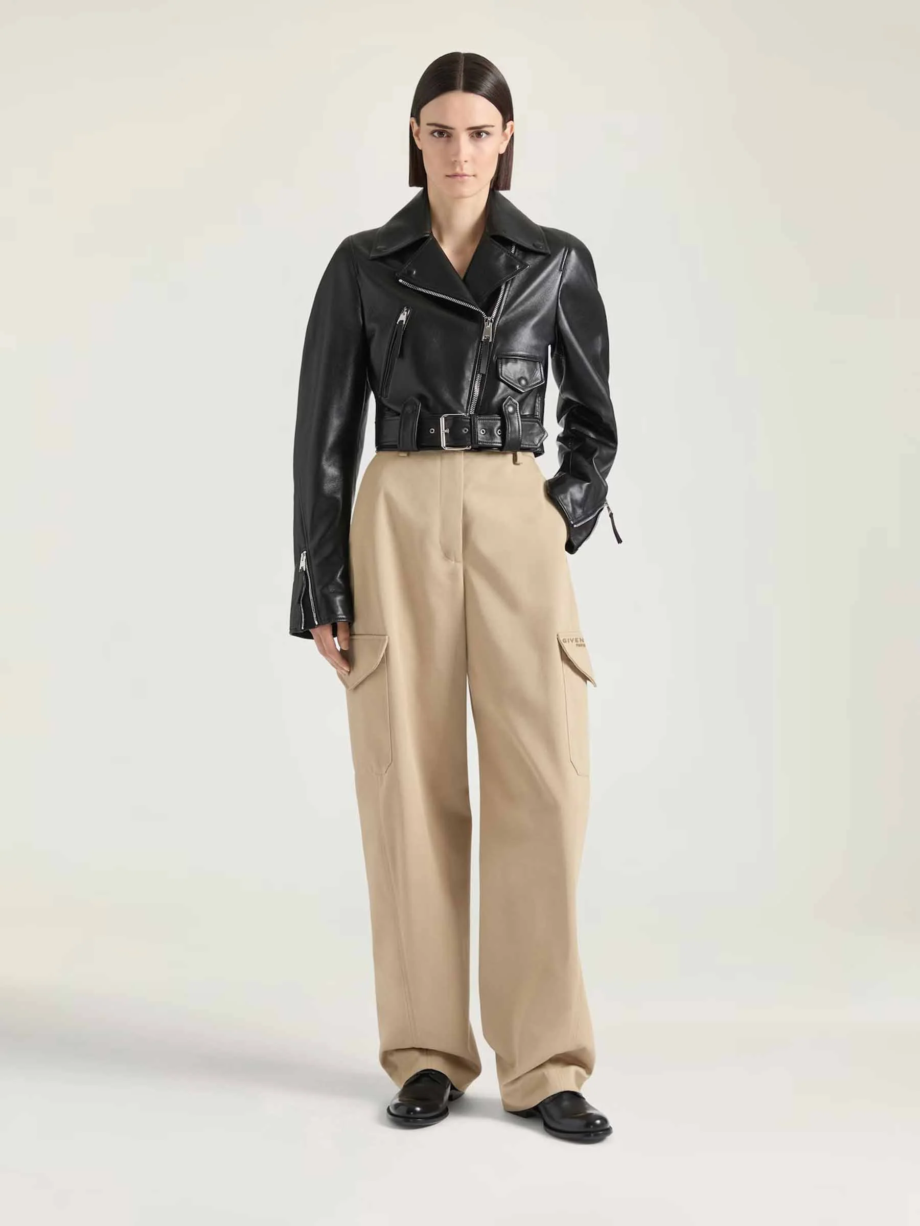 Chaqueta Biker Cropped - Image 2