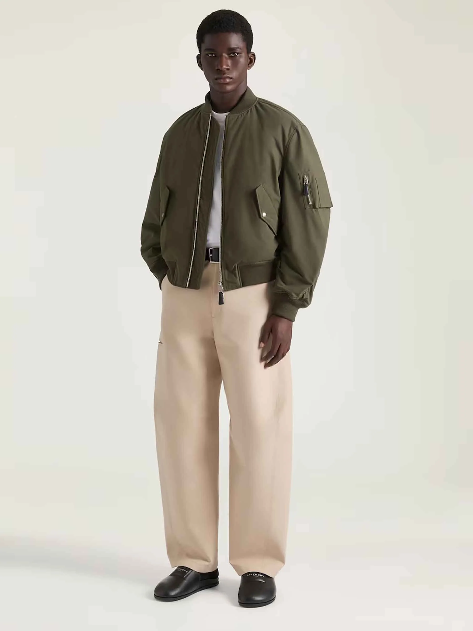 Chaqueta Bomber Couture Seam - Image 2