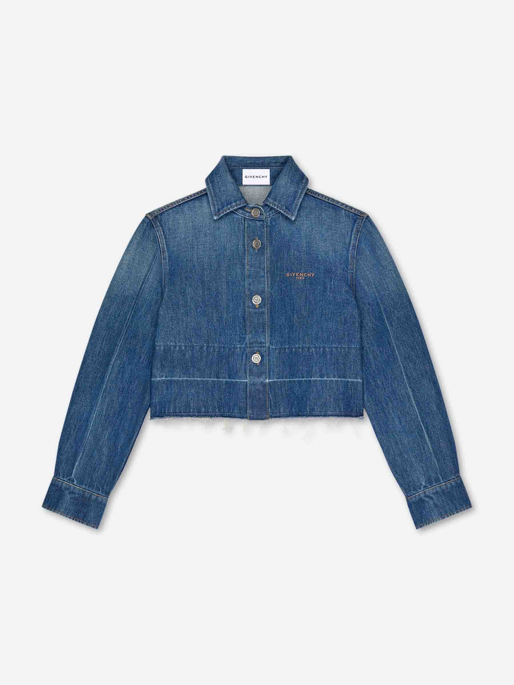 Chaqueta Denim Cropped
