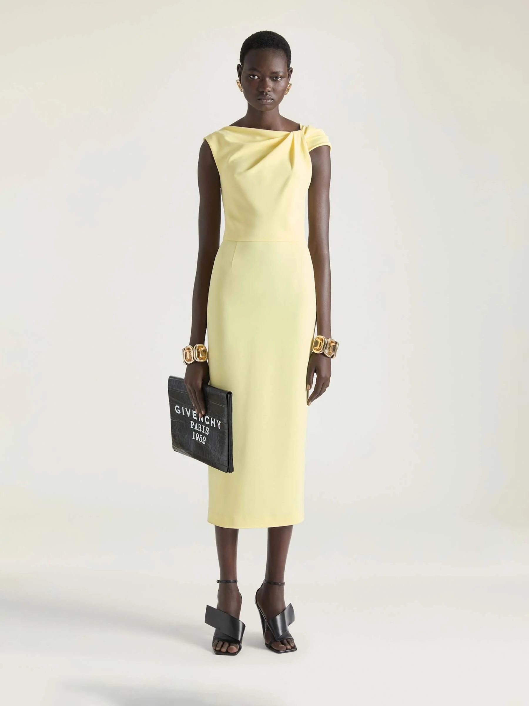 Vestido Midi Drapeado - Image 2