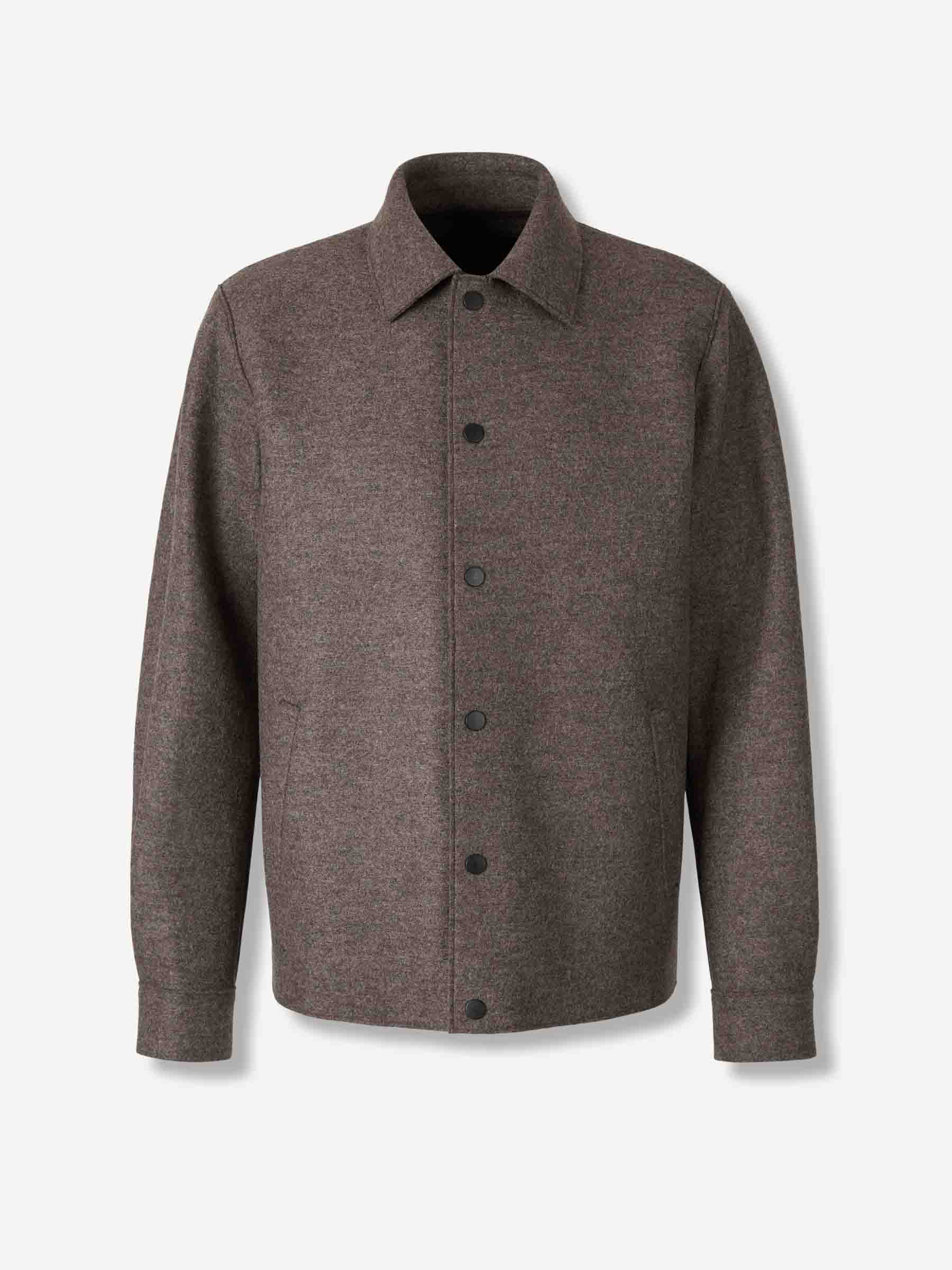Chaqueta Camisera Lana