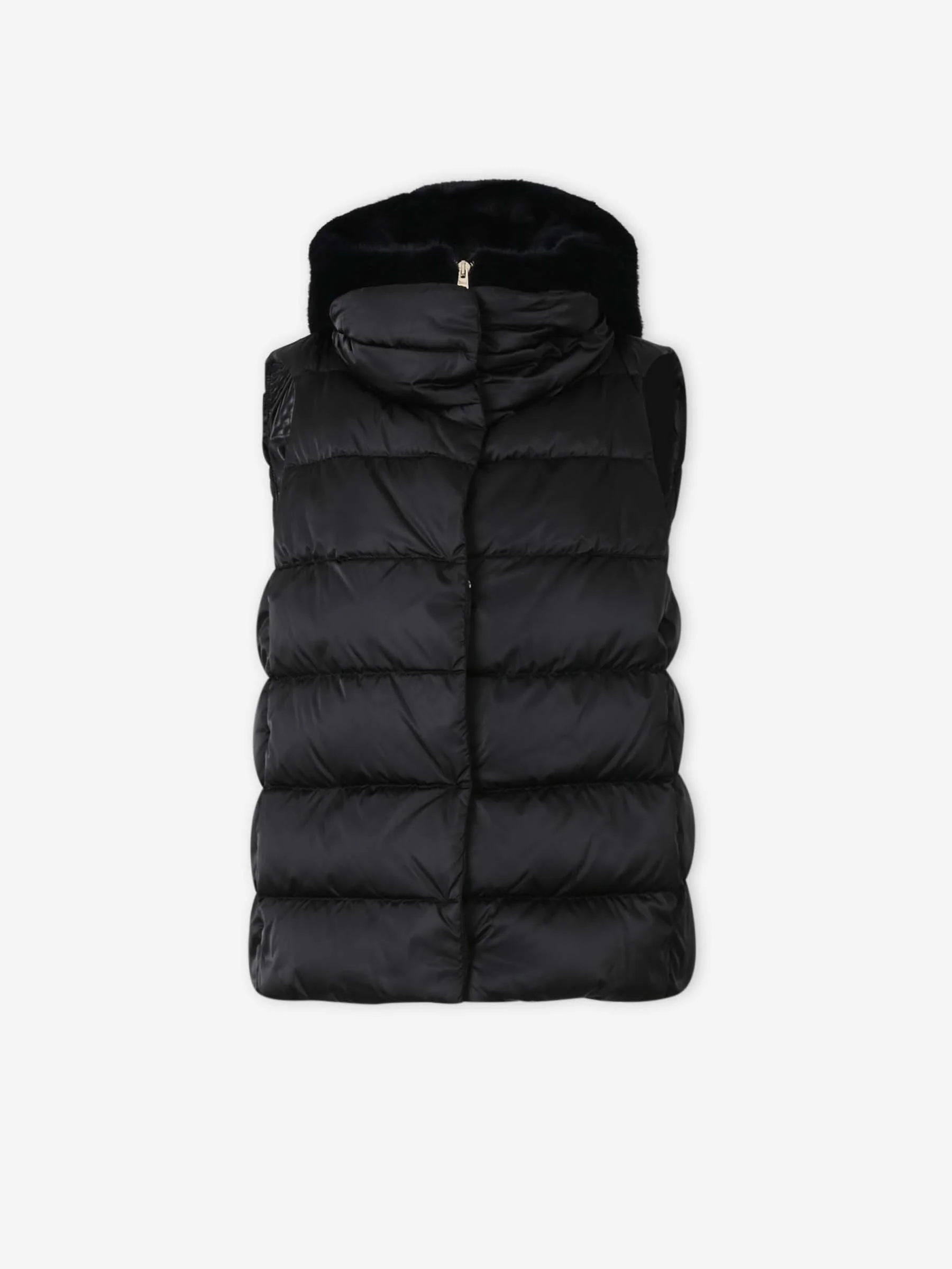Chaleco Acolchado Capucha
