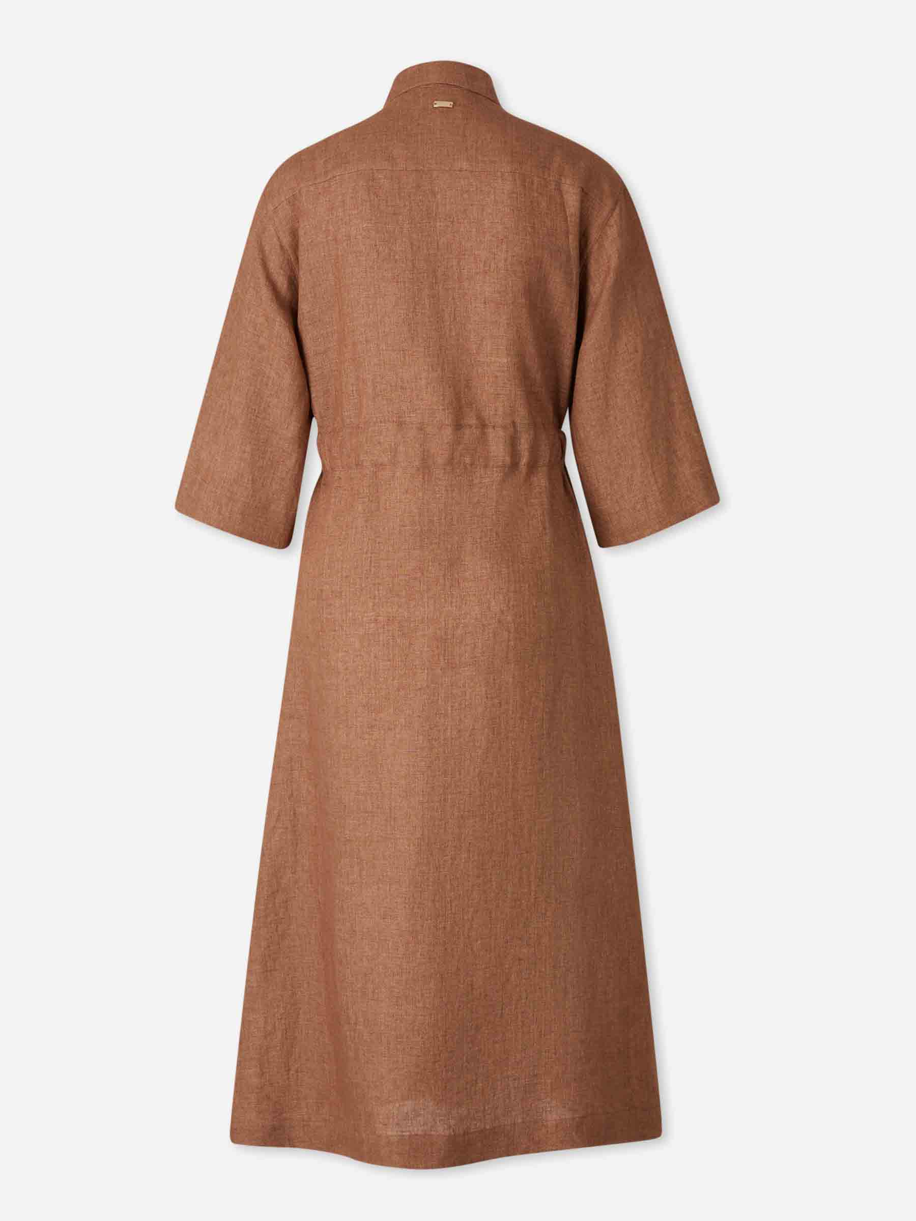 Vestido Camisero Lino - Image 2