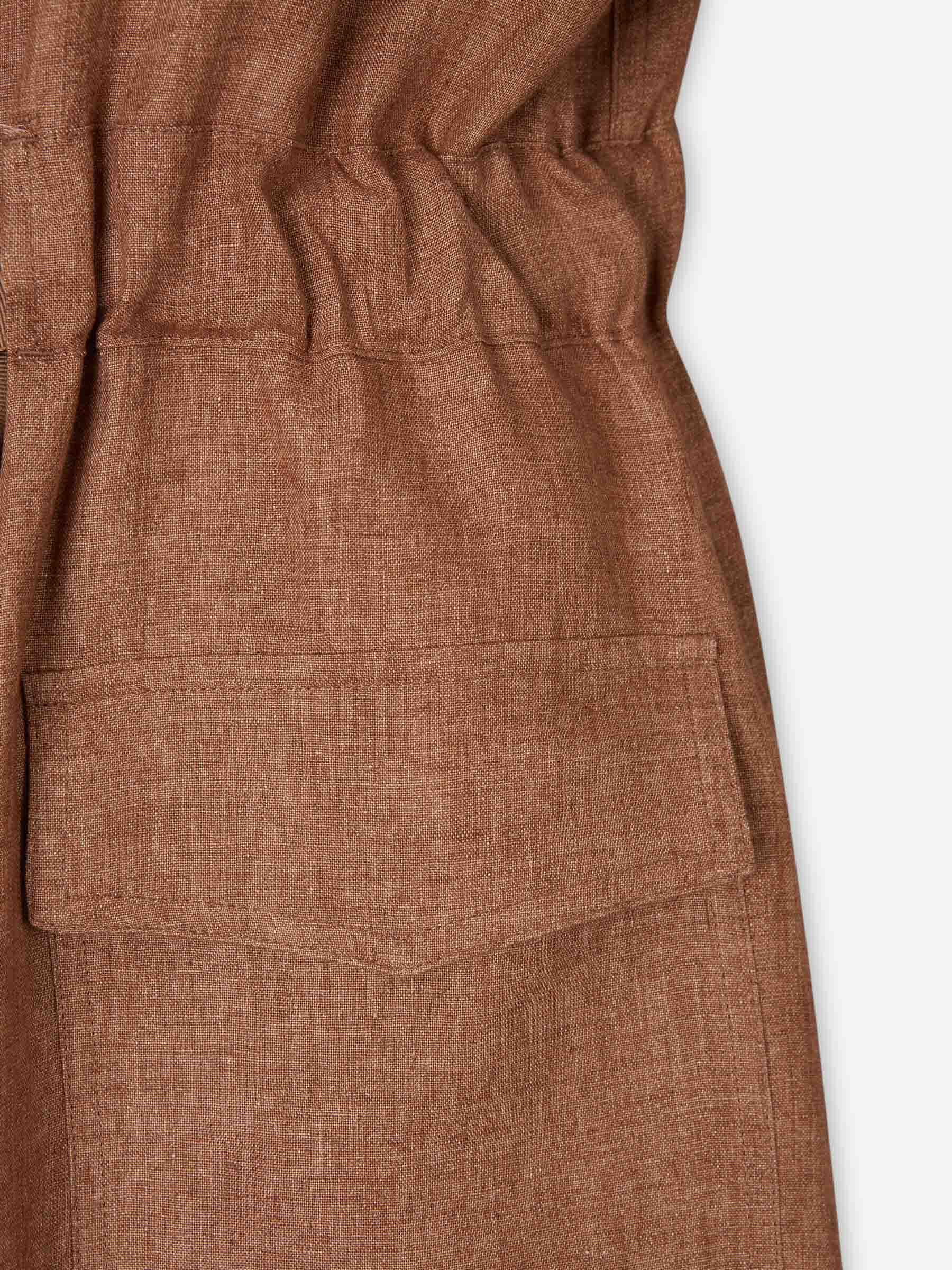 Vestido Camisero Lino - Image 4