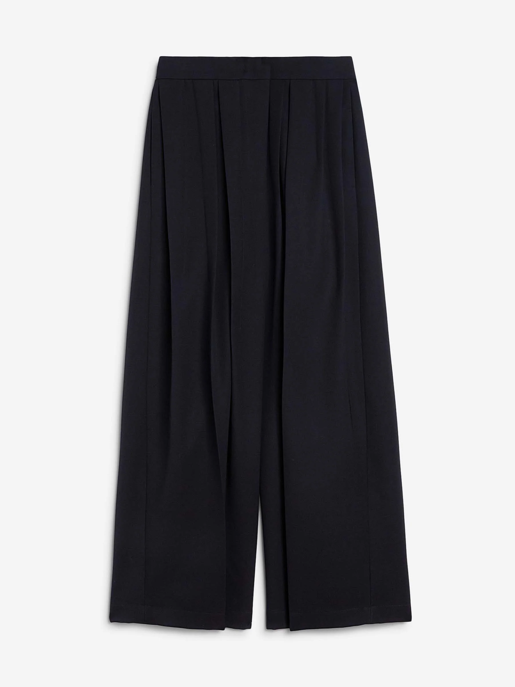 Pantalones Anchos Gabardina