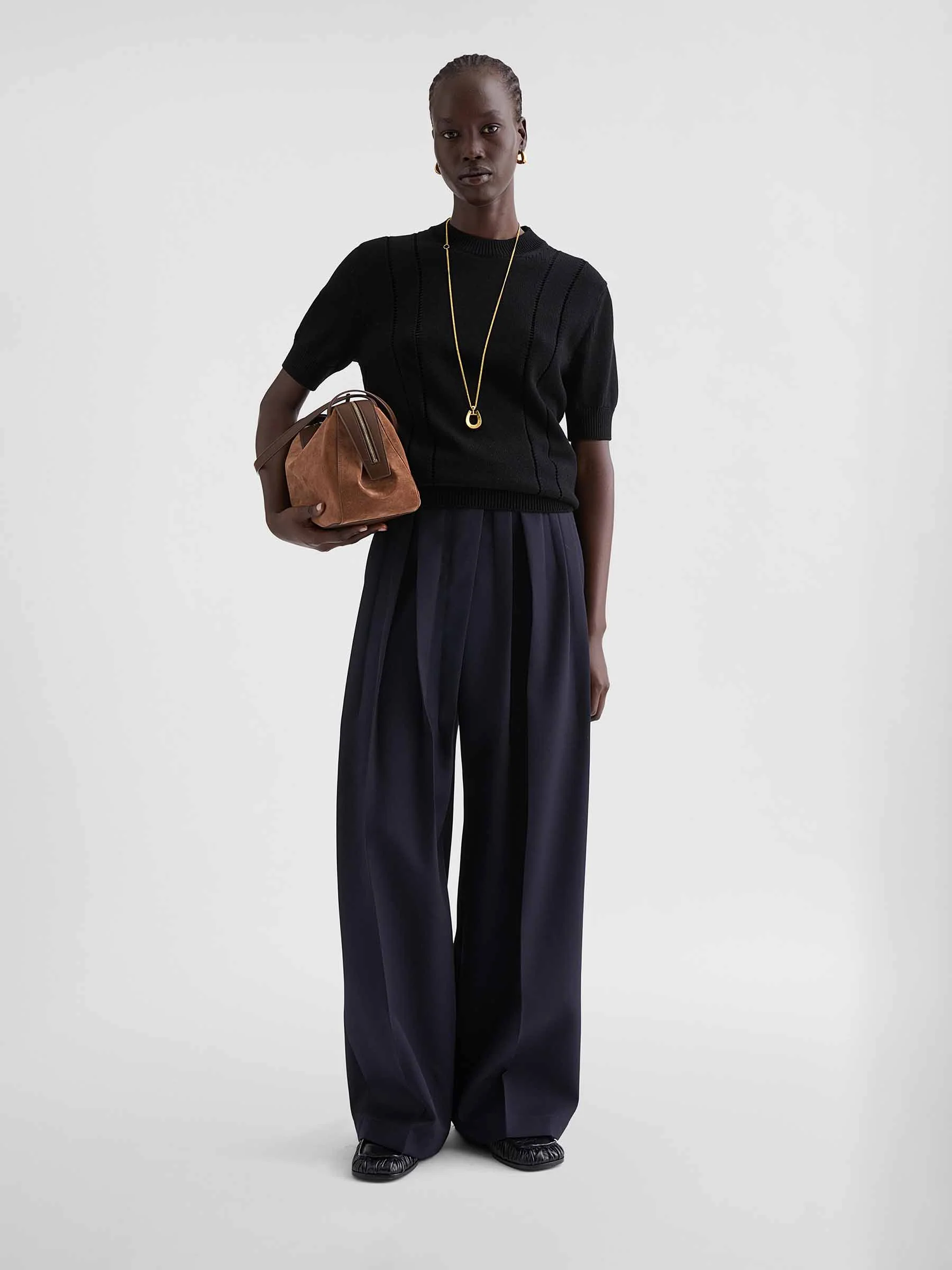 Pantalones Anchos Gabardina - Image 2