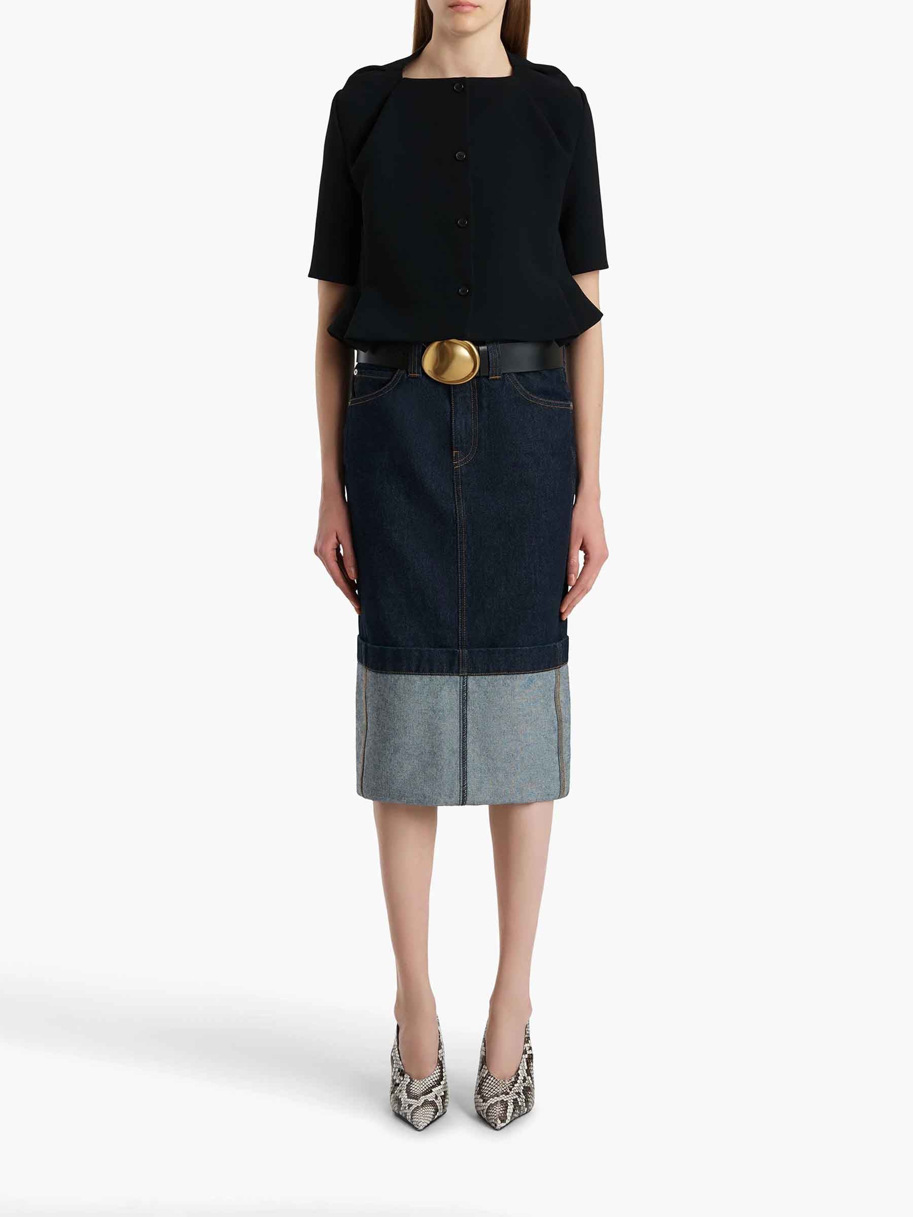 Falda  Kilian en denim - Image 2