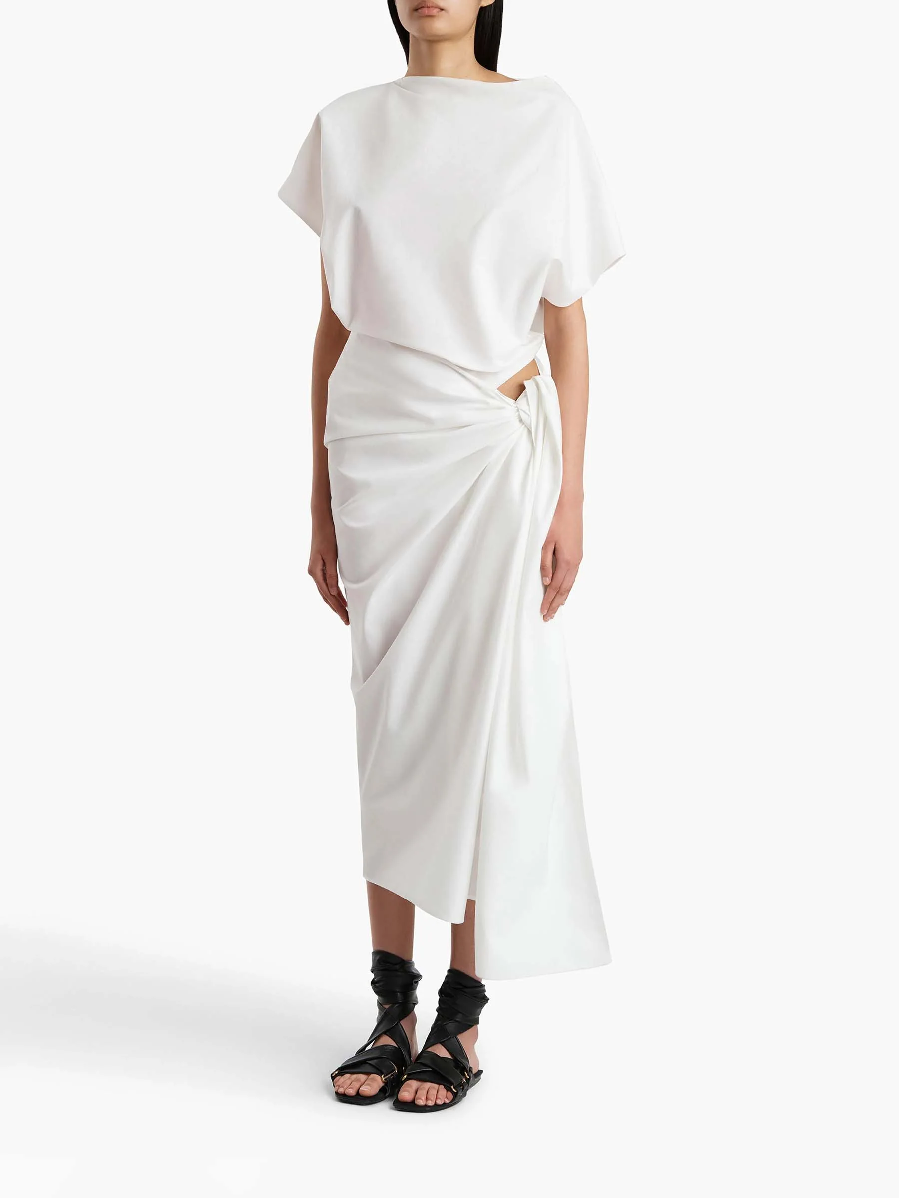Vestido Midi Drapeado - Image 2