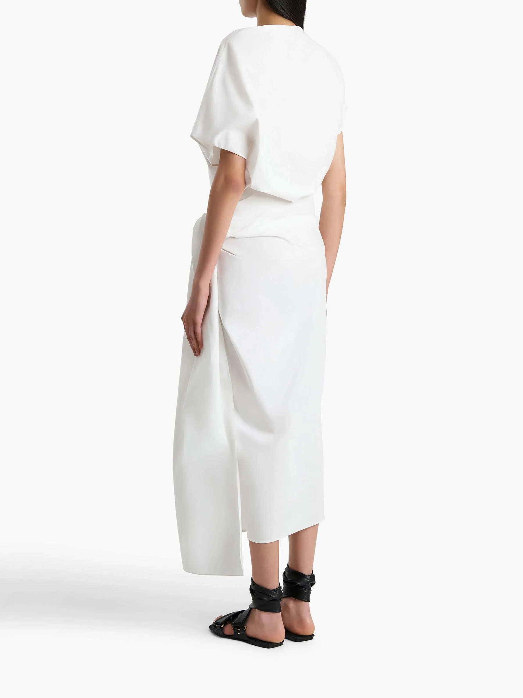 Vestido Midi Drapeado - Image 3