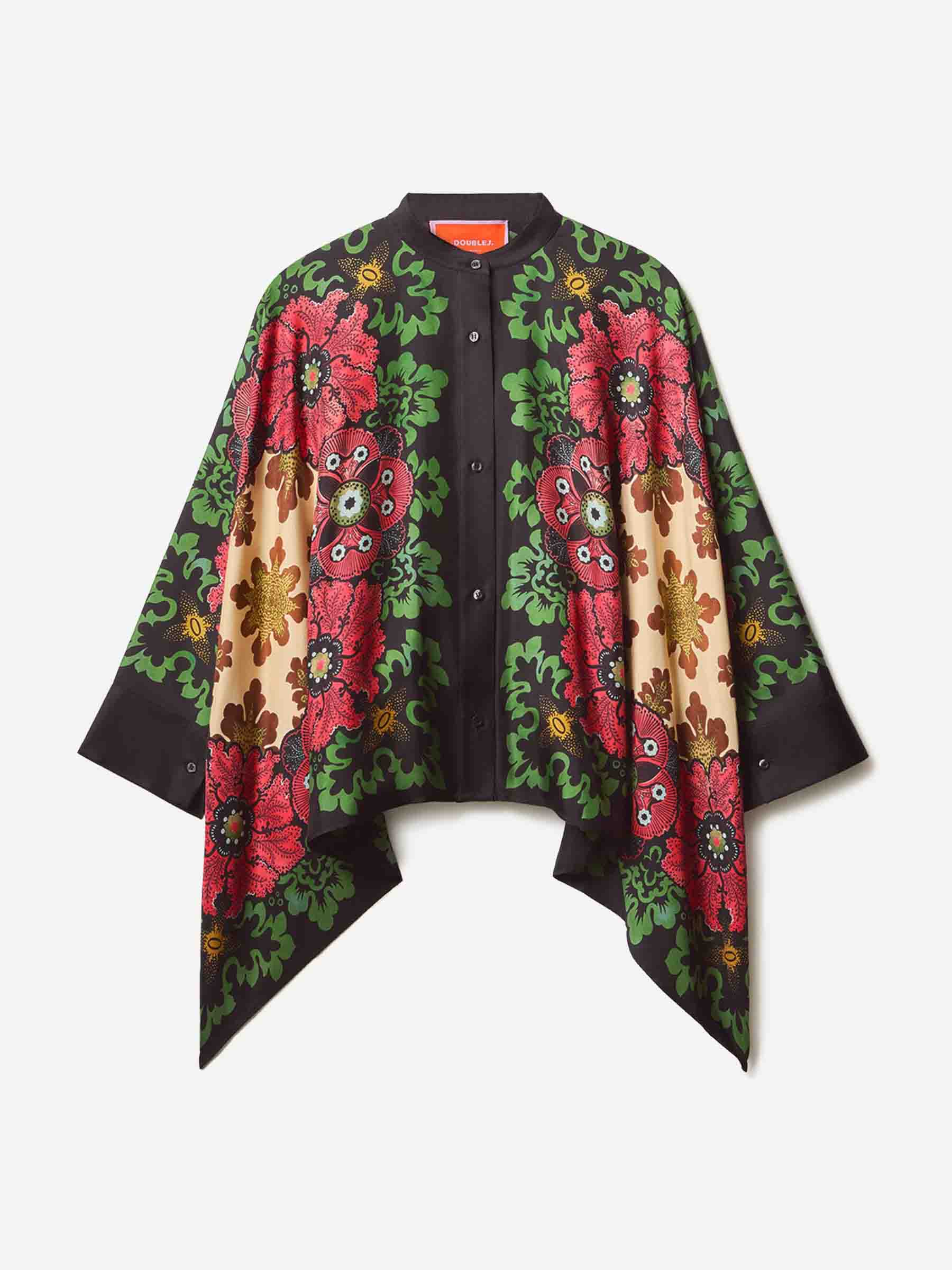 Camisa Foulard Floral