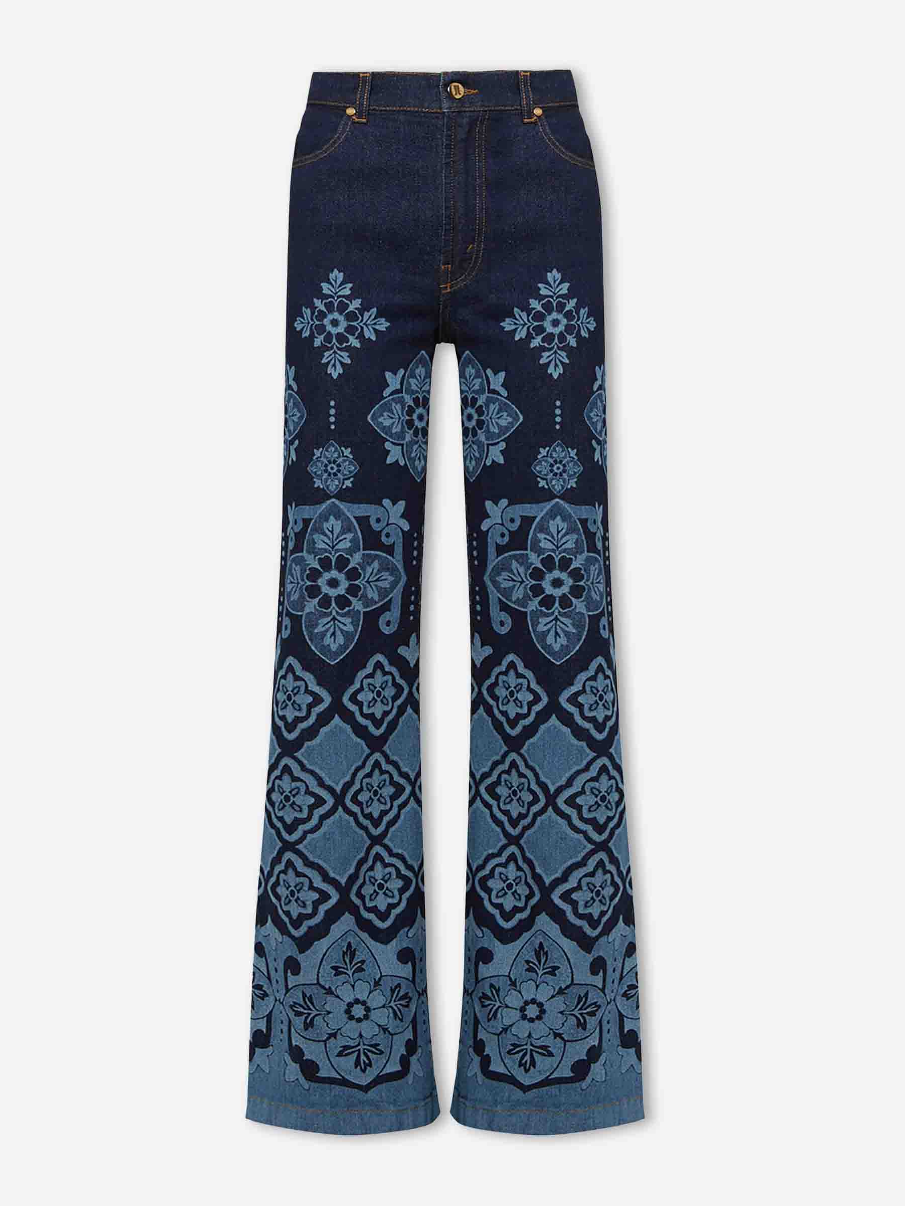Jeans Flare Estampados