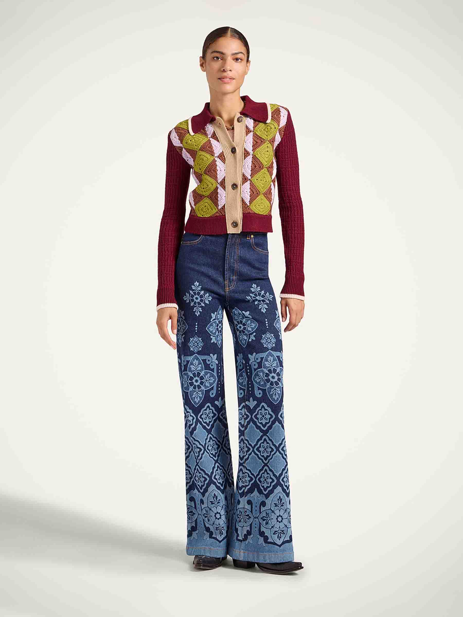 Jeans Flare Estampados - Image 2