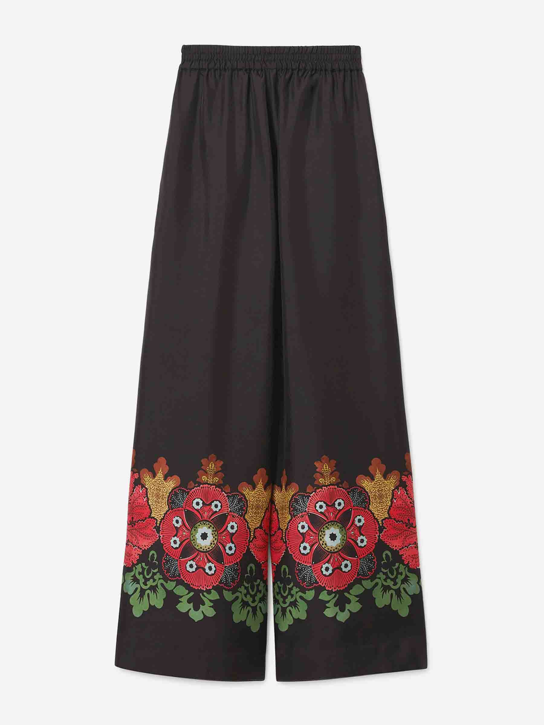 Pantalones Palazzo Floral