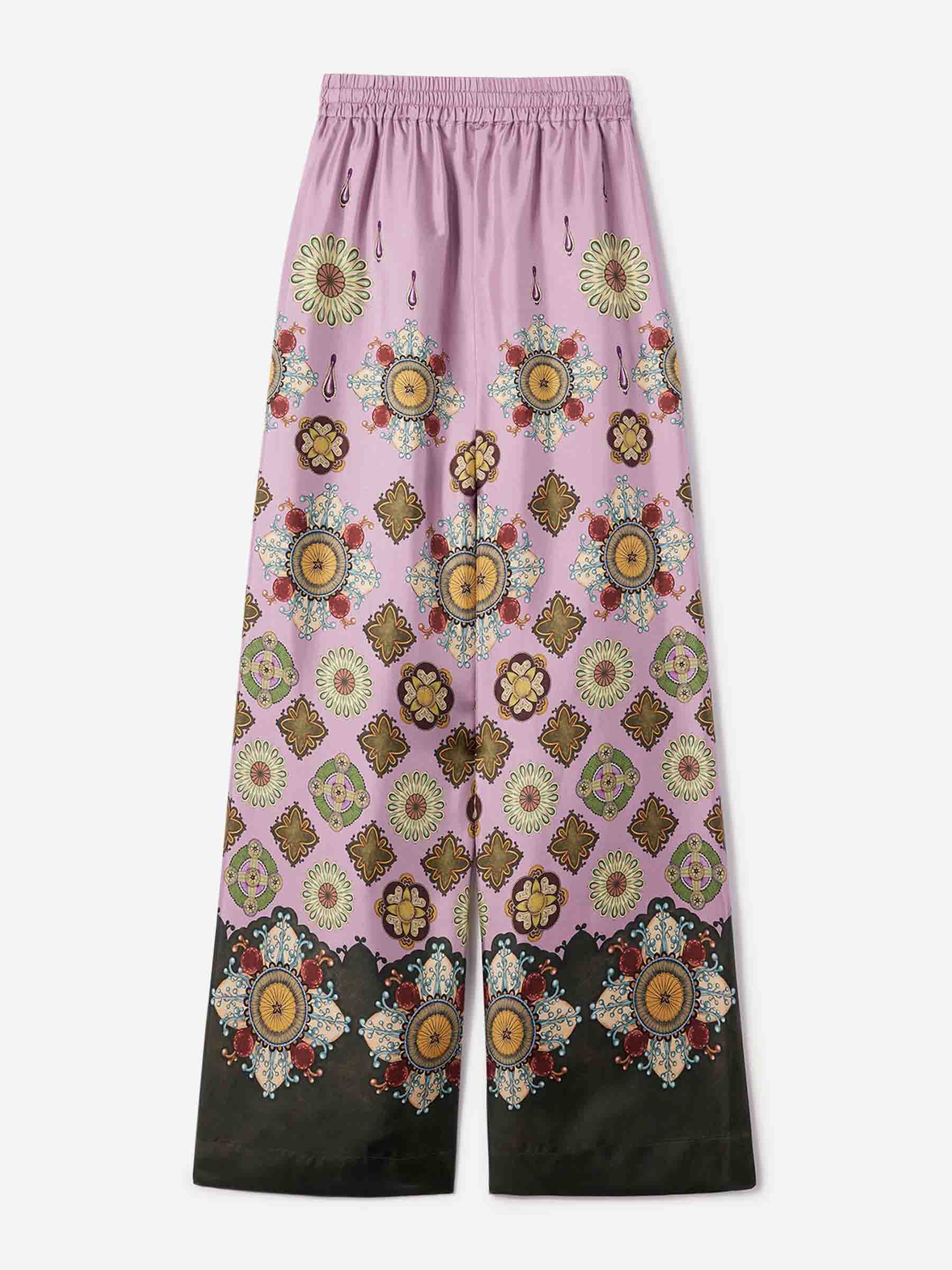 Pantalones Palazzo Seda
