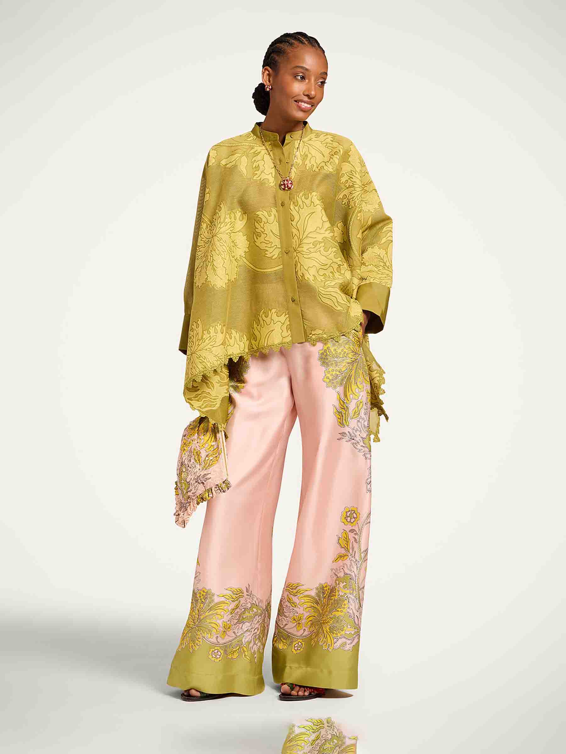 Pantalones Palazzo seda - Image 2