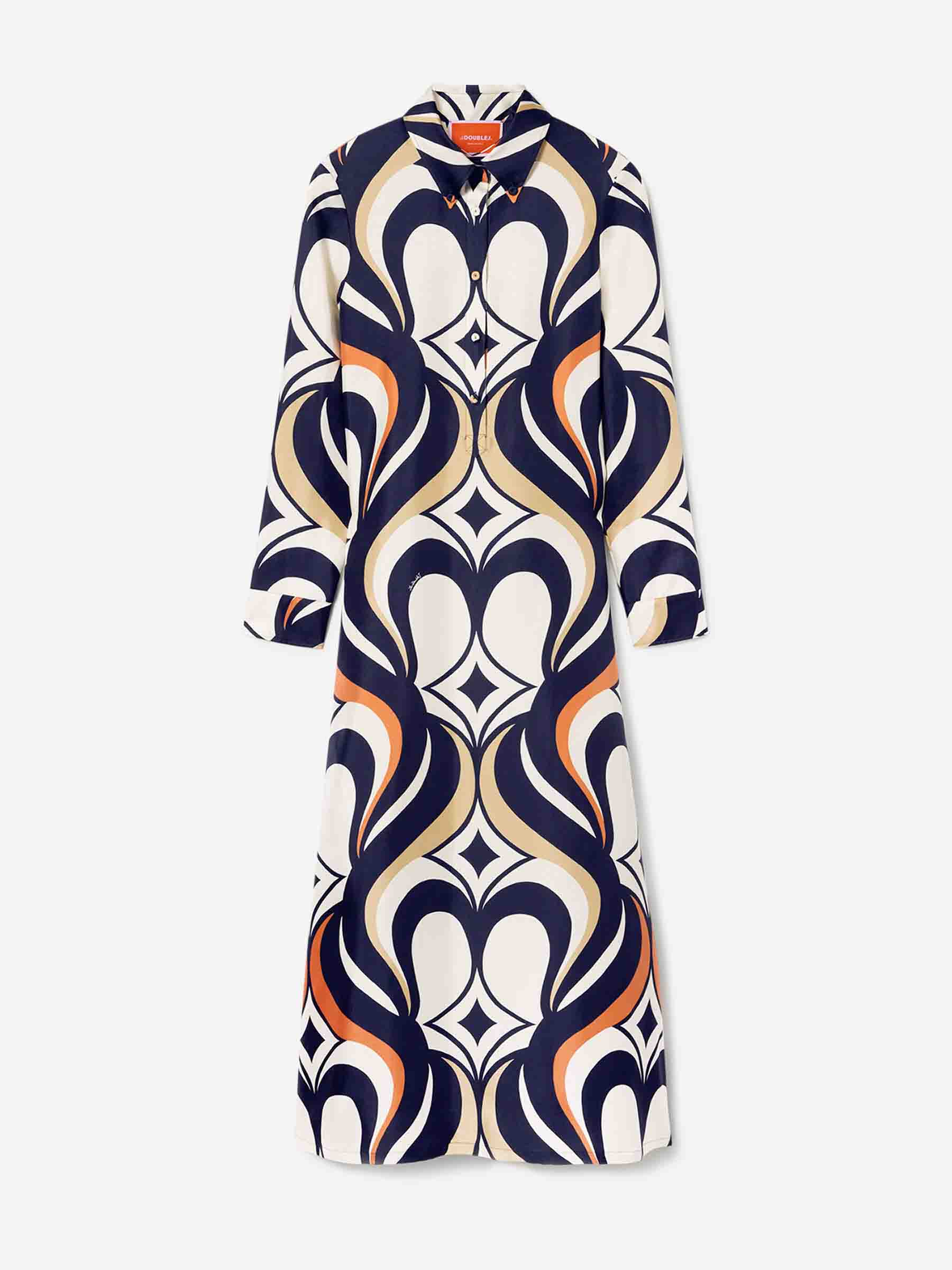 Vestido Camisero Seda