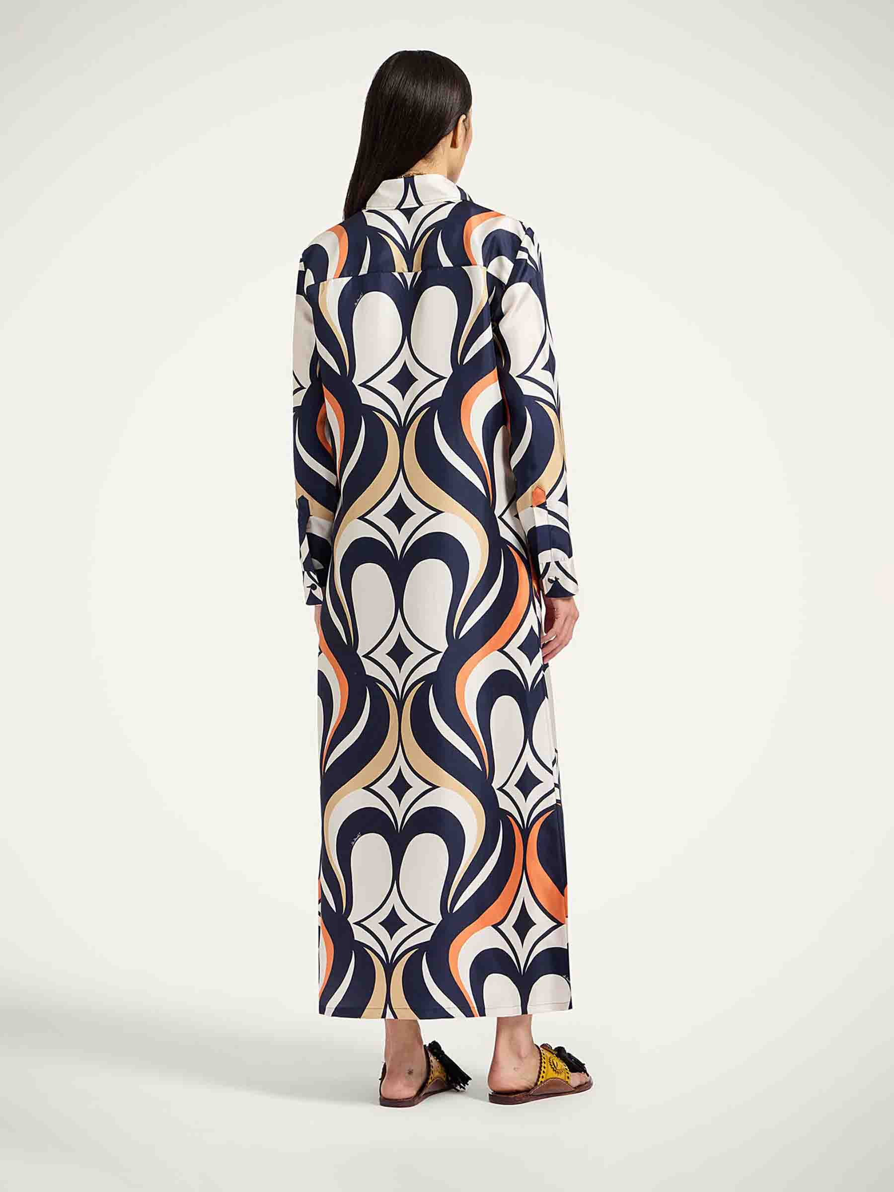 Vestido Camisero Seda - Image 3