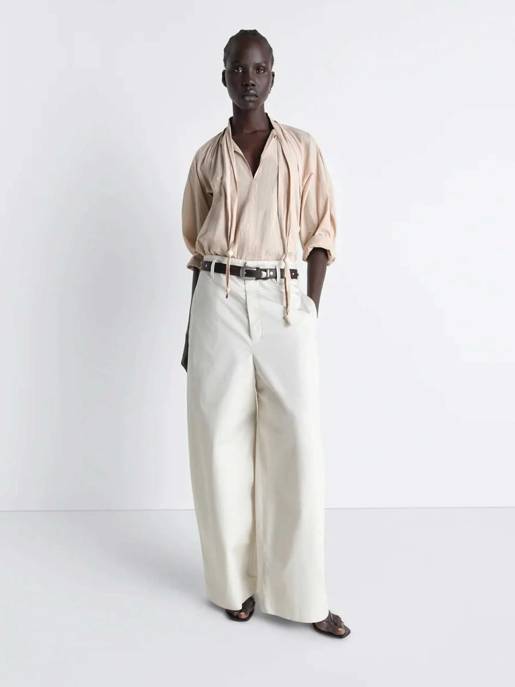 Blusa Casual Bufanda - Image 2