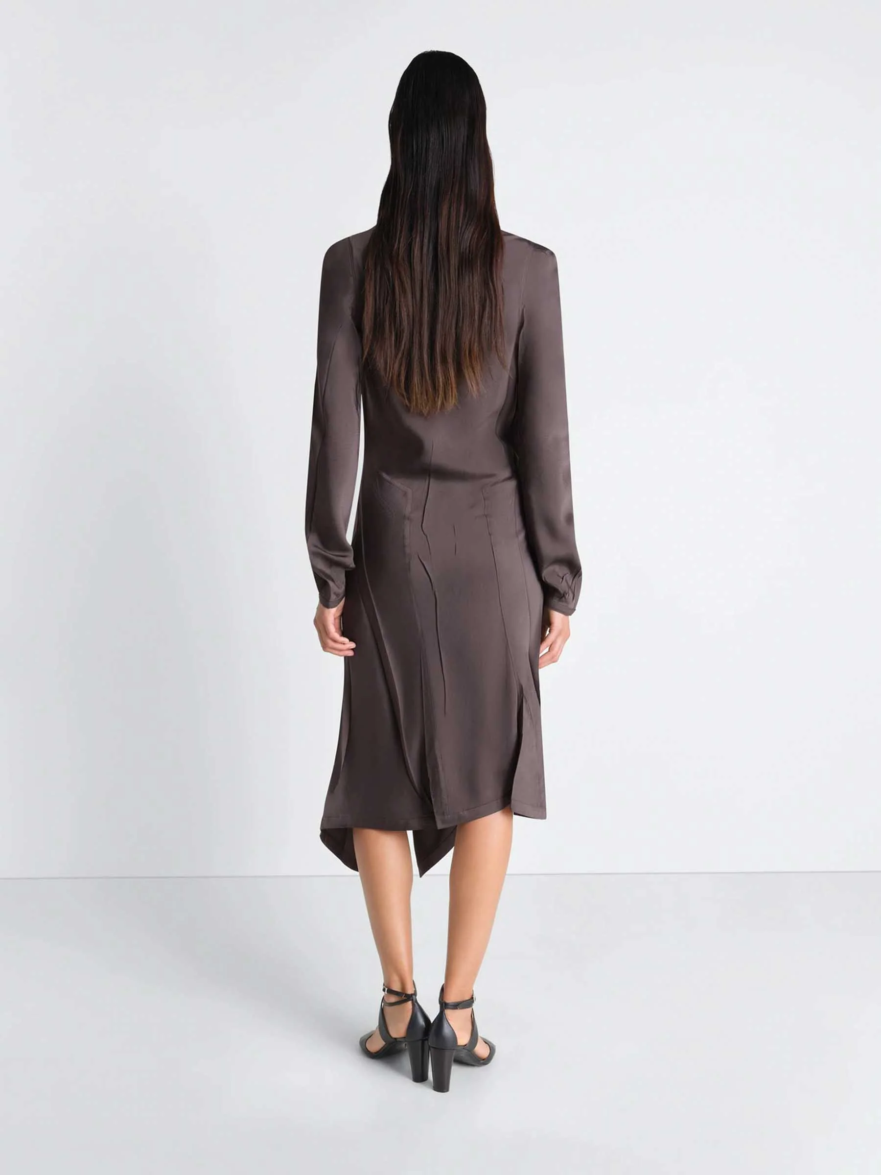 Vestido Midi Pliegues - Image 3