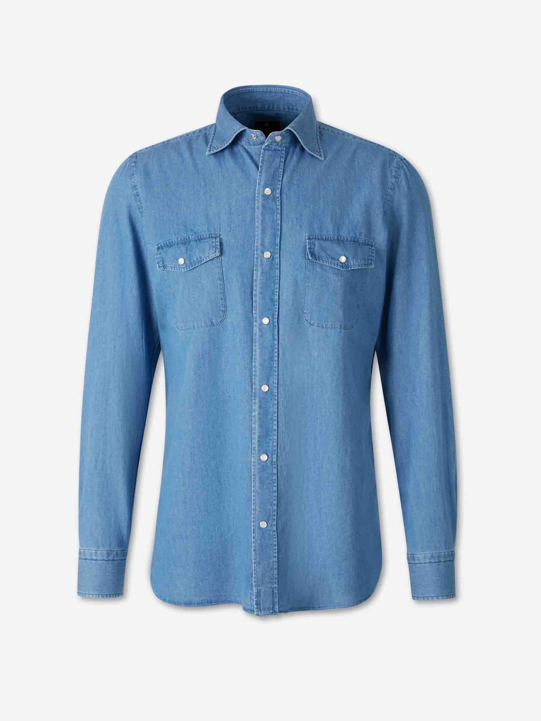 Camisa Denim Algodón