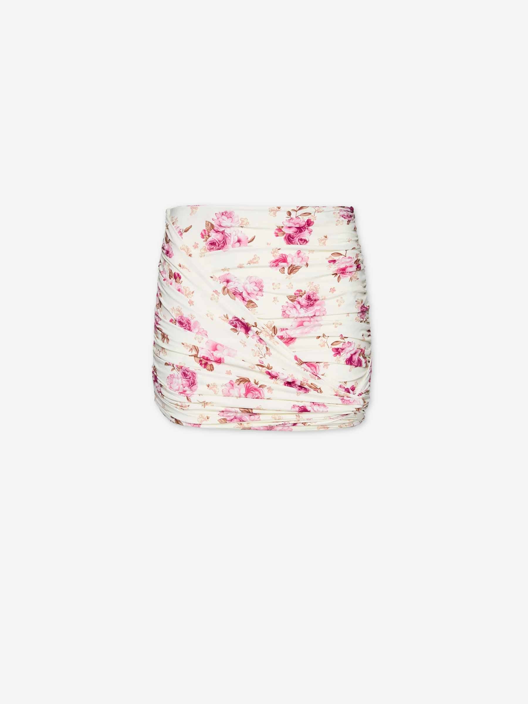 Falda Mini Drapeada
