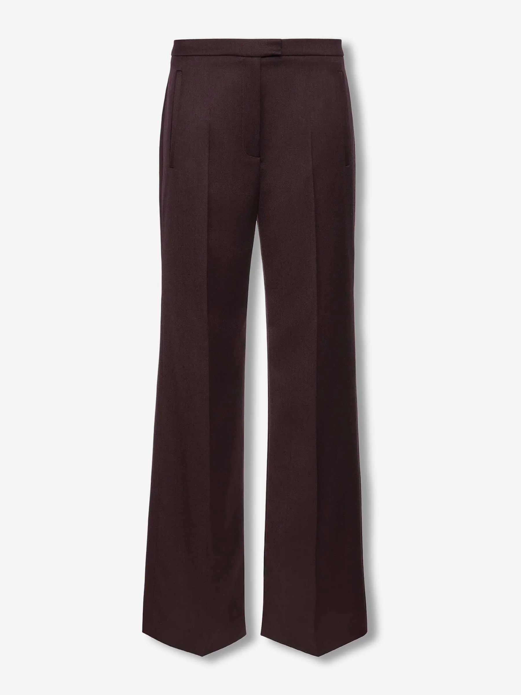 Pantalones Rectos Lana