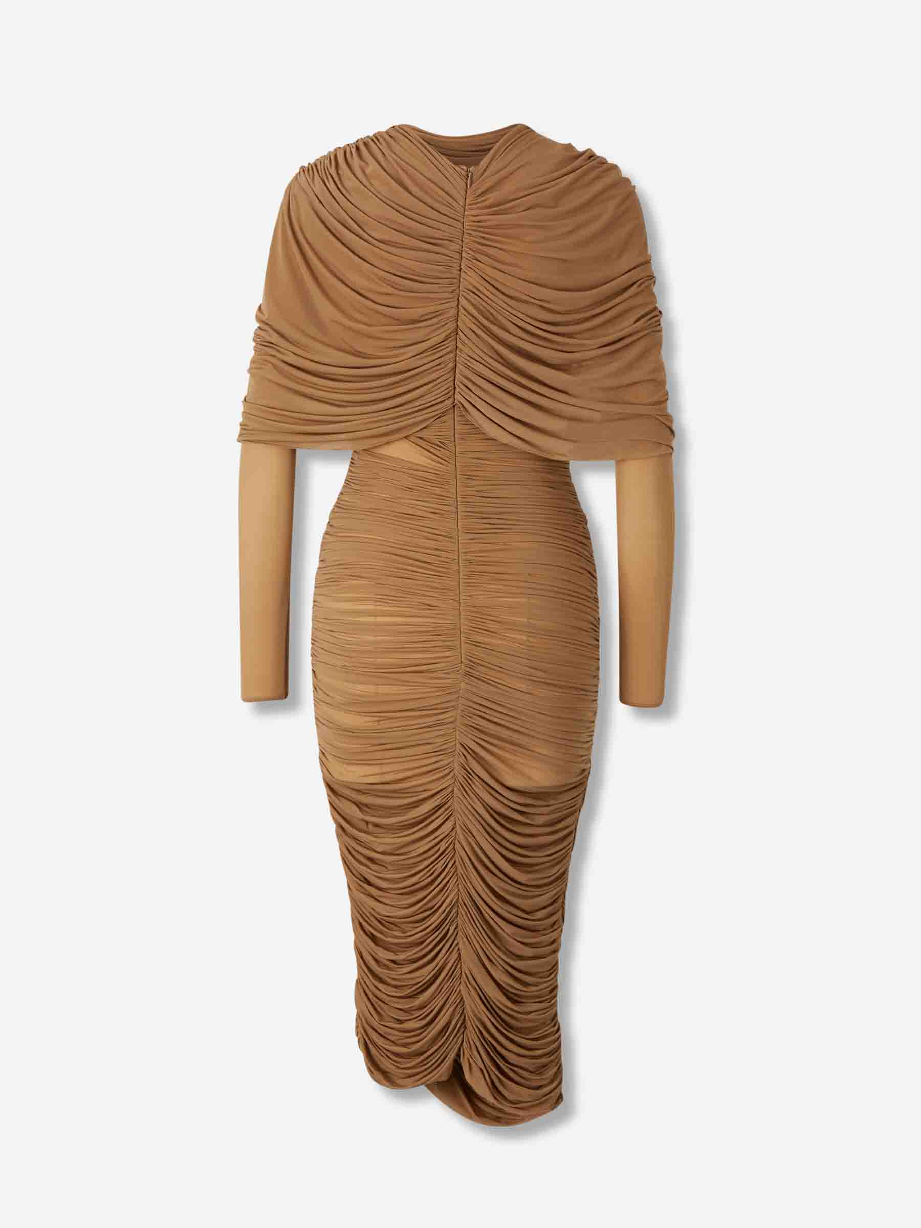 Vestido Midi Drapeado - Image 2