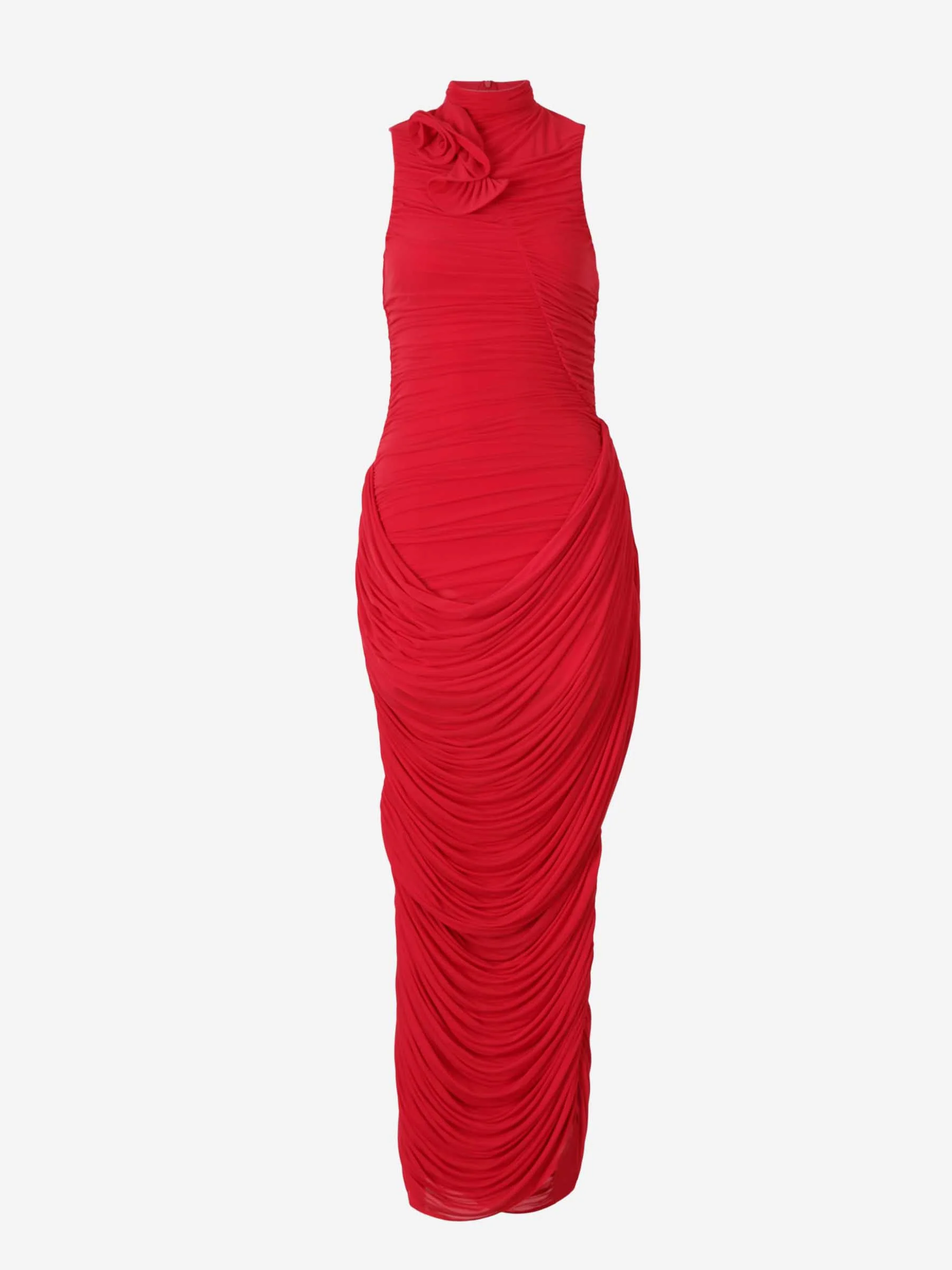 Vestido Midi Drapeado