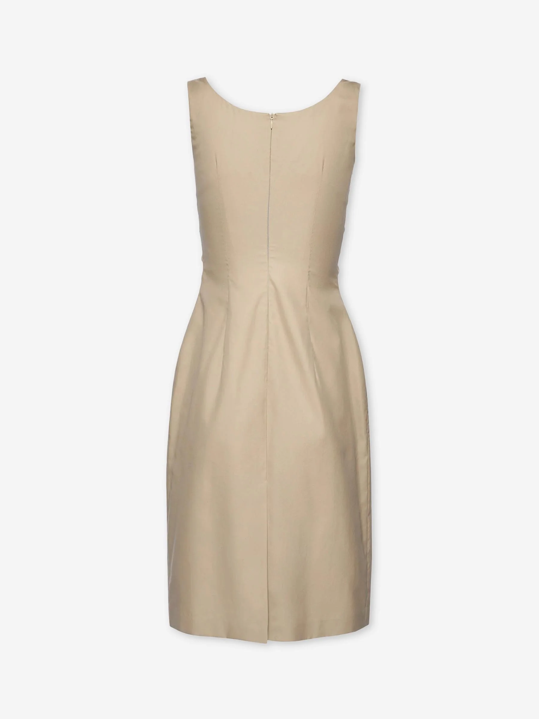Vestido Midi Escote Drapeado - Image 3