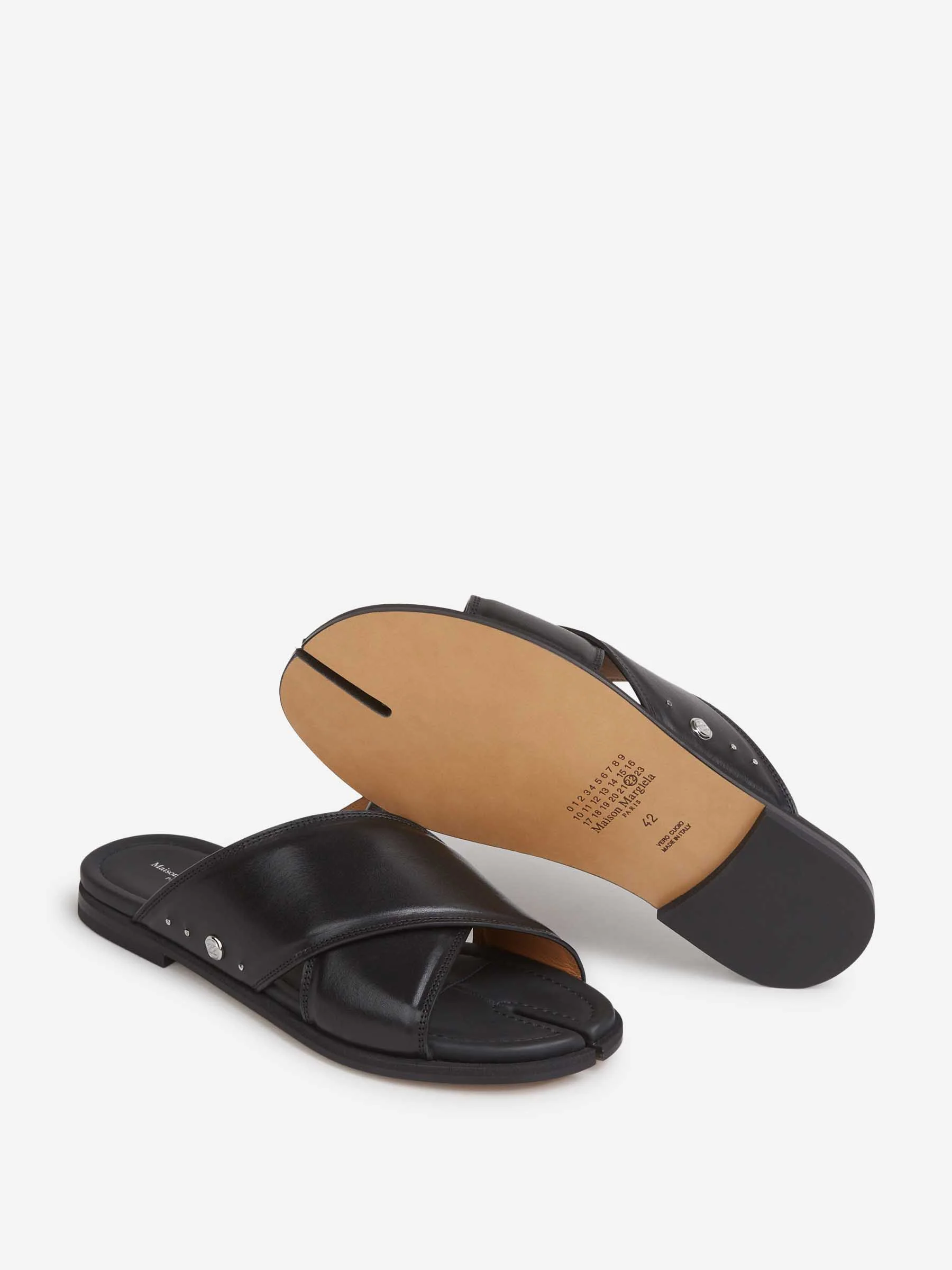 Sandalias Cruzadas Piel - Image 5