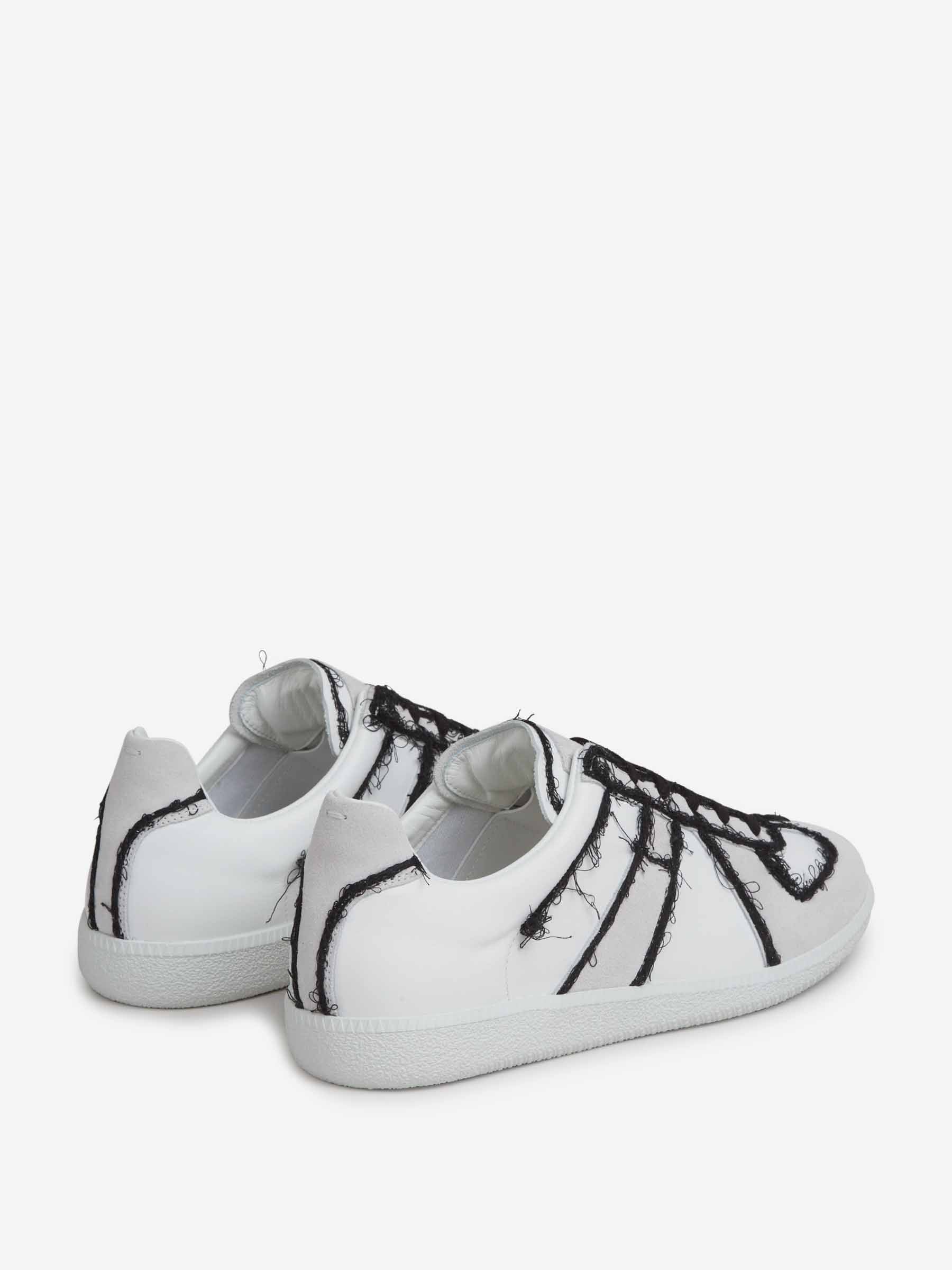 Zapatillas Piel Ribete Contraste - Image 3