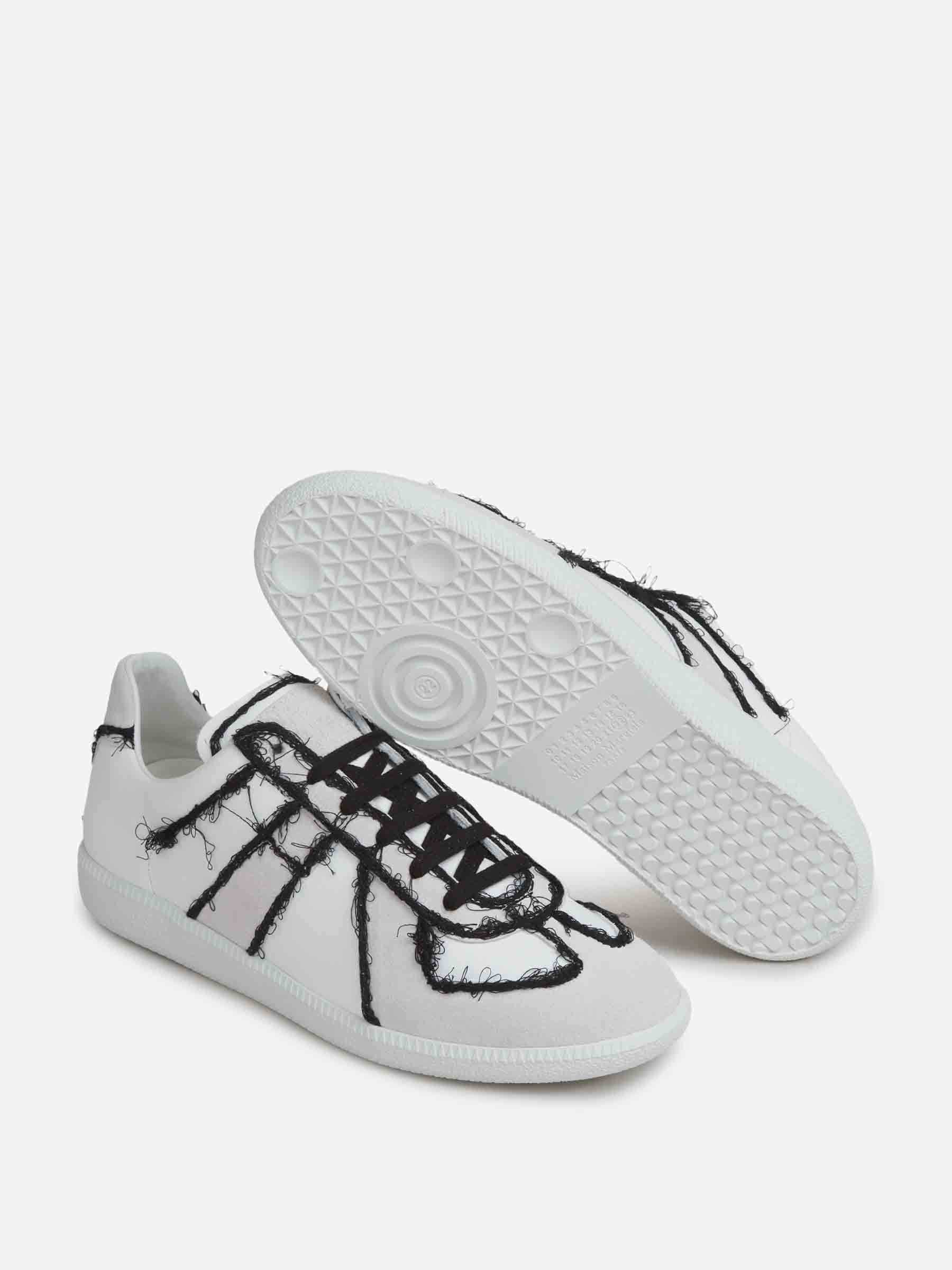 Zapatillas Piel Ribete Contraste - Image 4