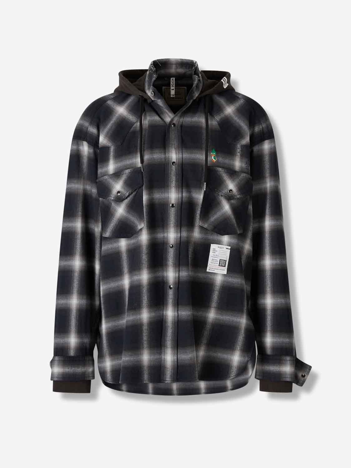 Sobrecamisa Capucha Cuadros