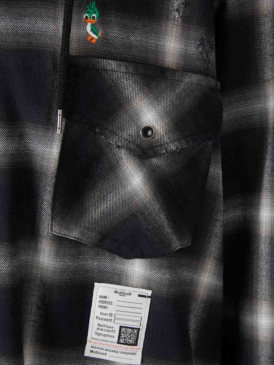 Sobrecamisa Capucha Cuadros - Image 5