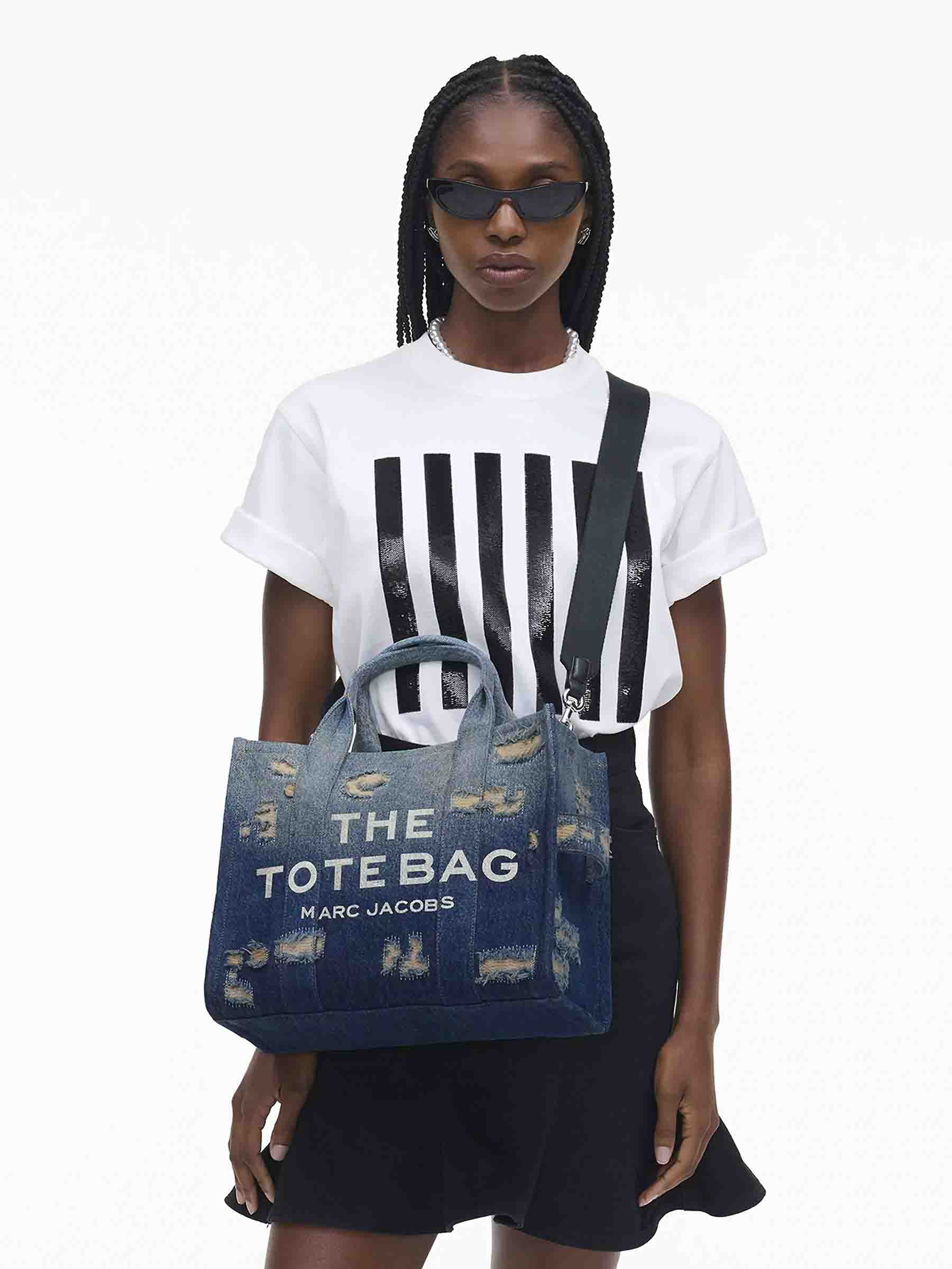 Bolso The Rip and Repair Denim Medium Tote Bag - Image 2