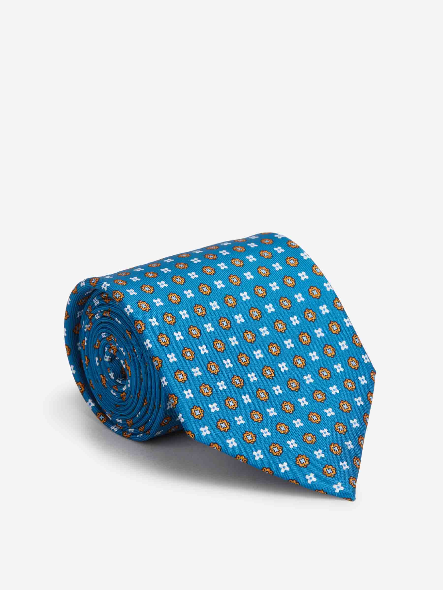 Corbata Seda Floral