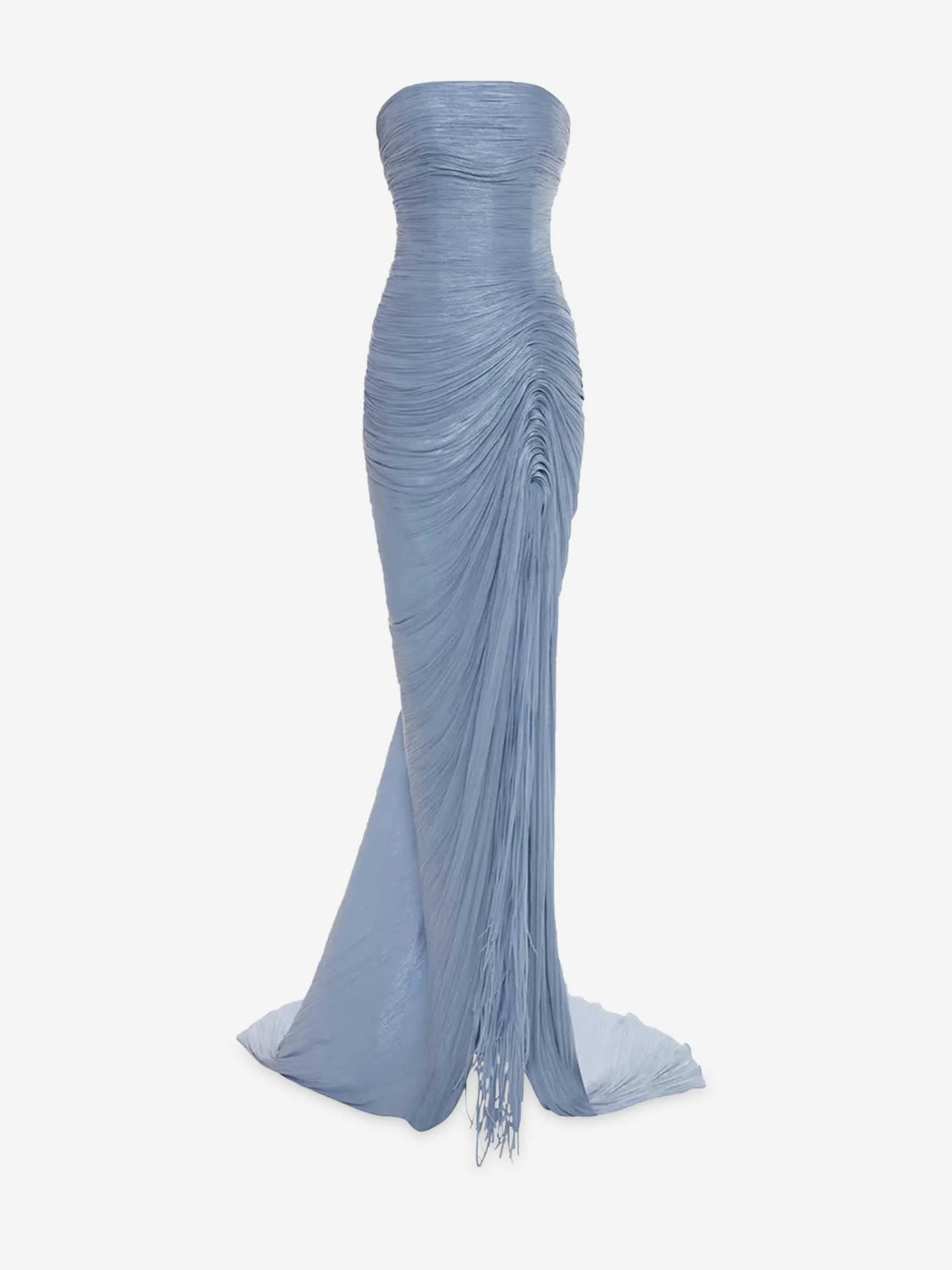 Vestido Maxi Drapeado