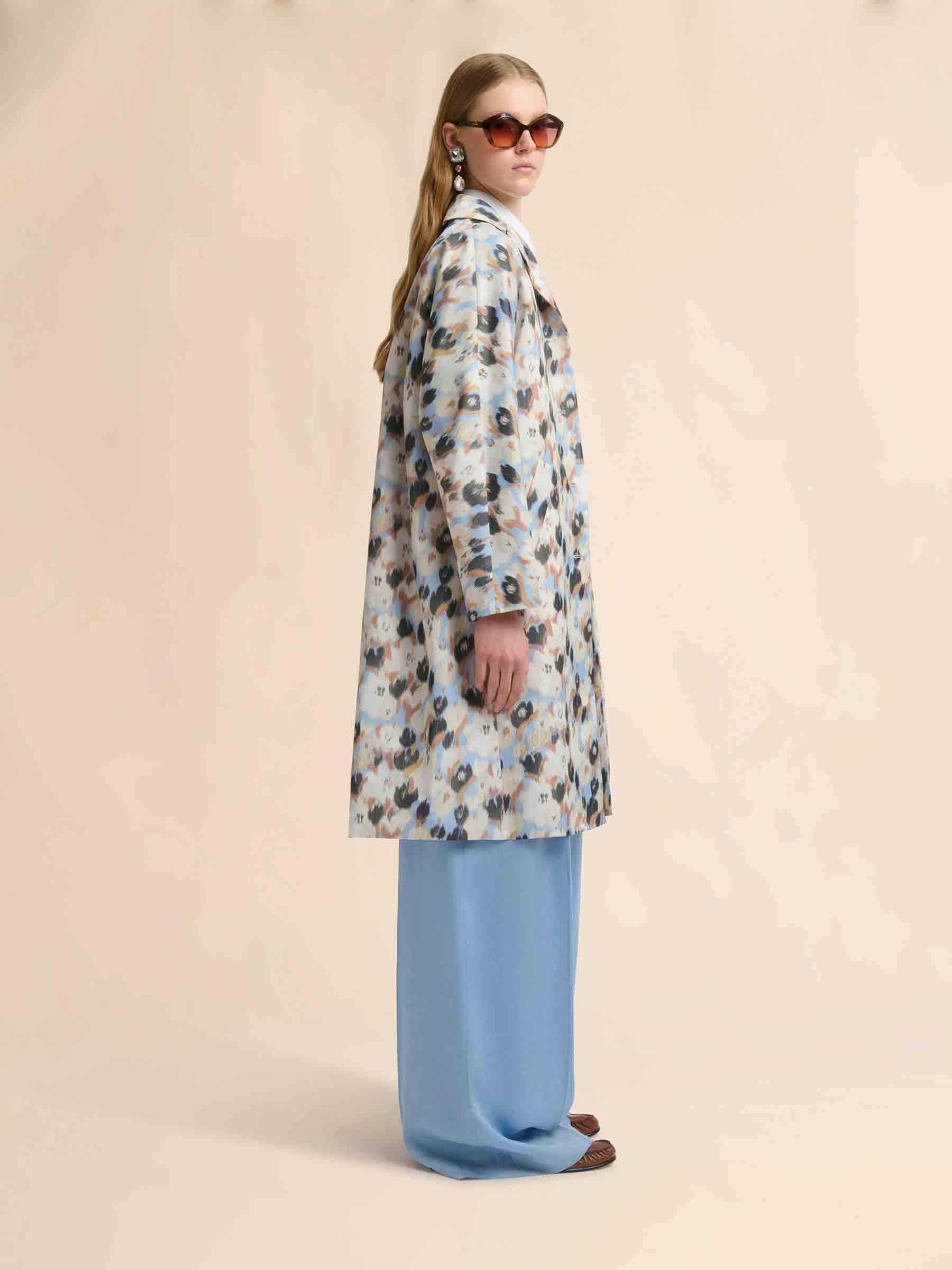 Abrigo Largo Estampado - Image 3