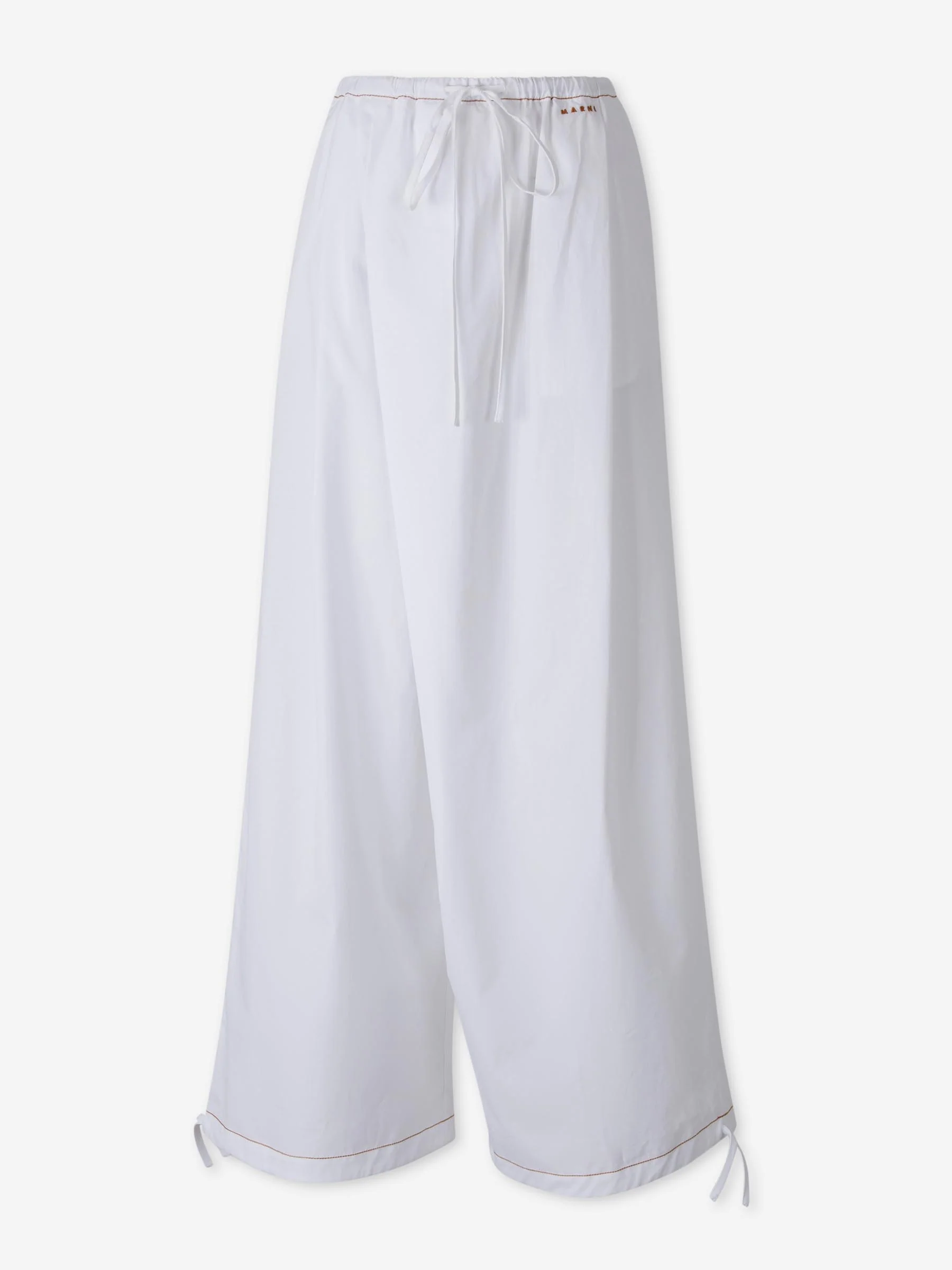 Pantalones Anchos Algodón