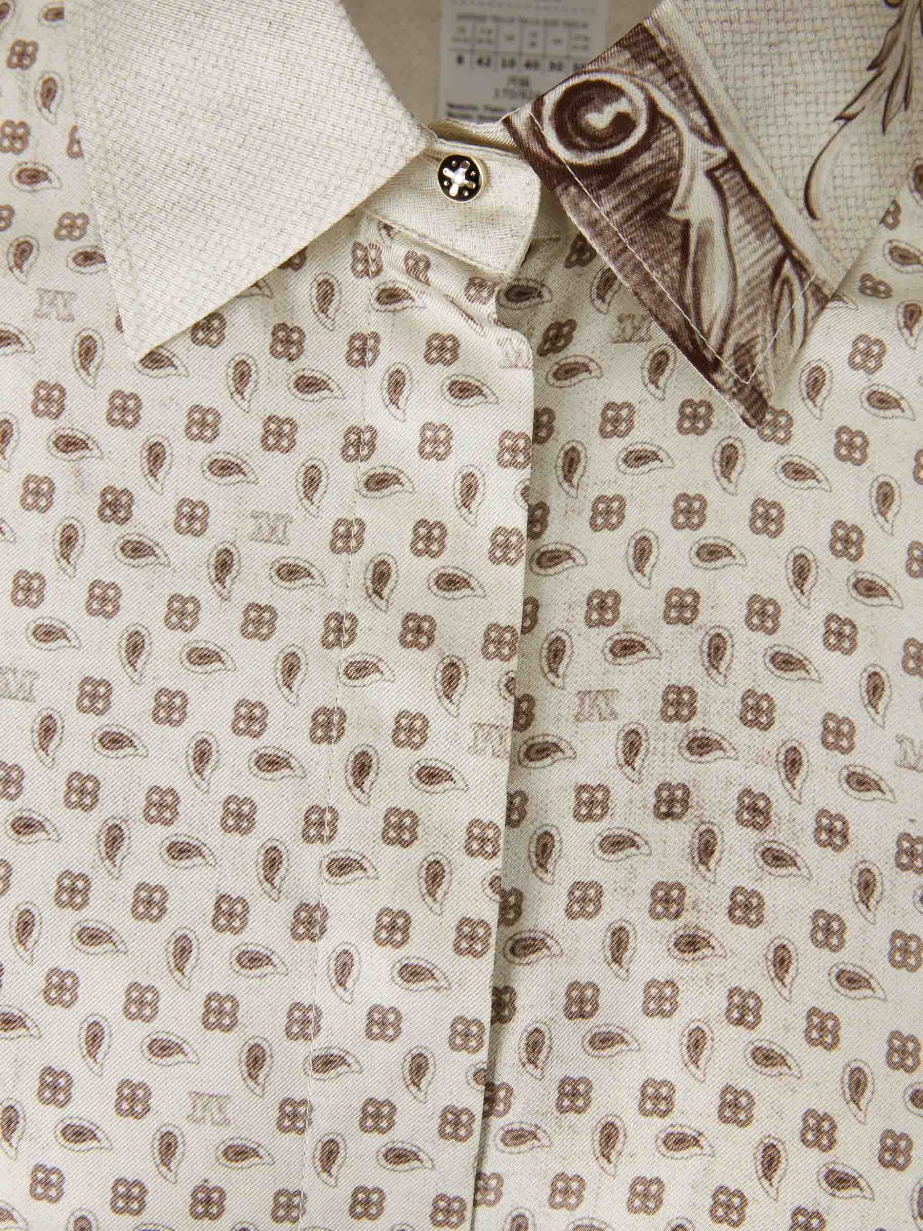 Camisa Estampada Seda - Image 3